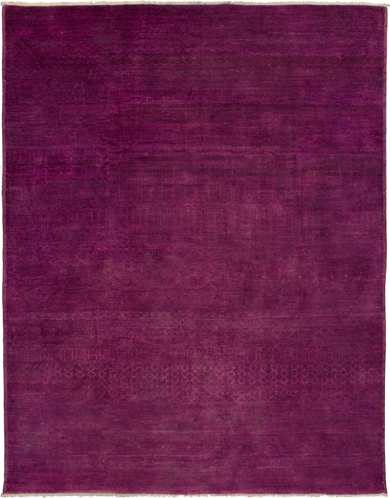 Hand-knotted Vibrance Burgundy Wool Rug 9'1" x 11'7" Size: 9'1" x 11'7"  