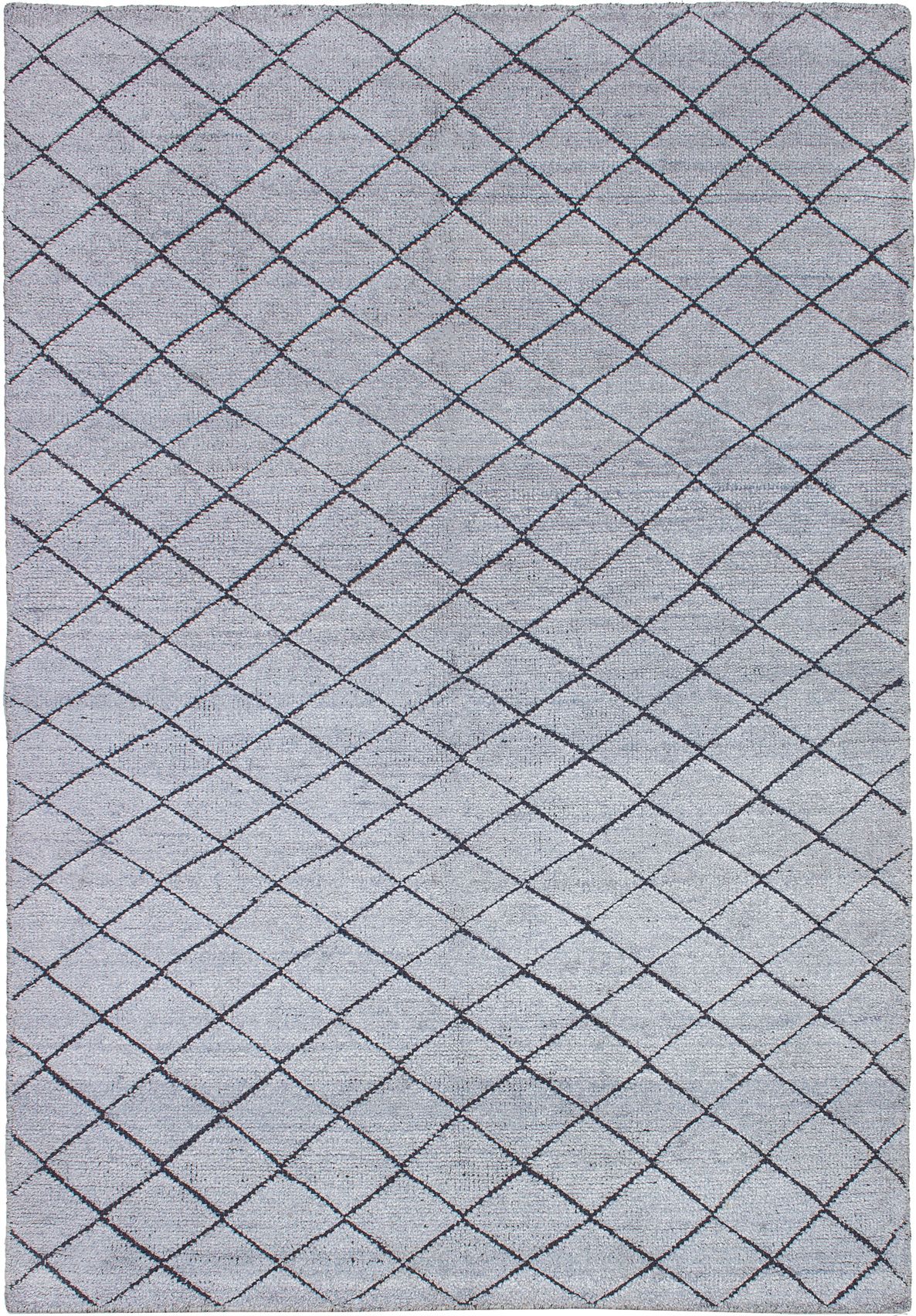 Hand-knotted La Seda Grey Tip Silk Rug 5'3" x 7'7" Size: 5'3" x 7'7"  