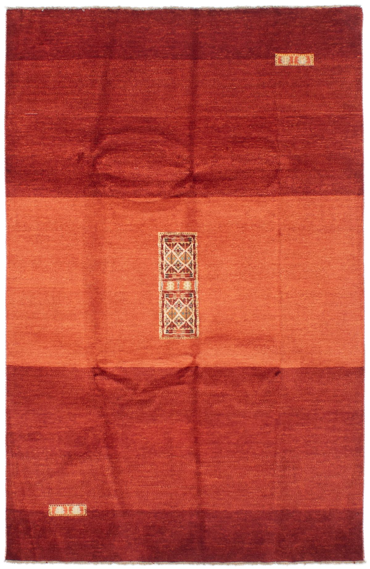 Hand-knotted Finest Ziegler Chobi Copper, Dark Copper Wool Rug 5'8" x 8'9" Size: 5'8" x 8'9"  