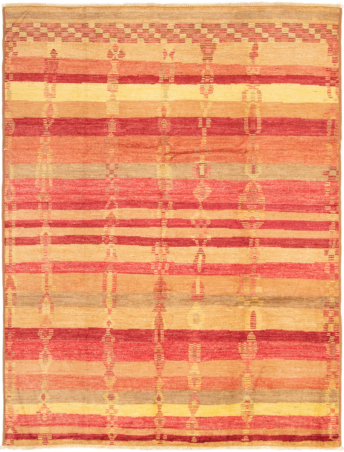 Hand-knotted Shalimar Red Wool Rug 9'1" x 11'10" Size: 9'1" x 11'10"  