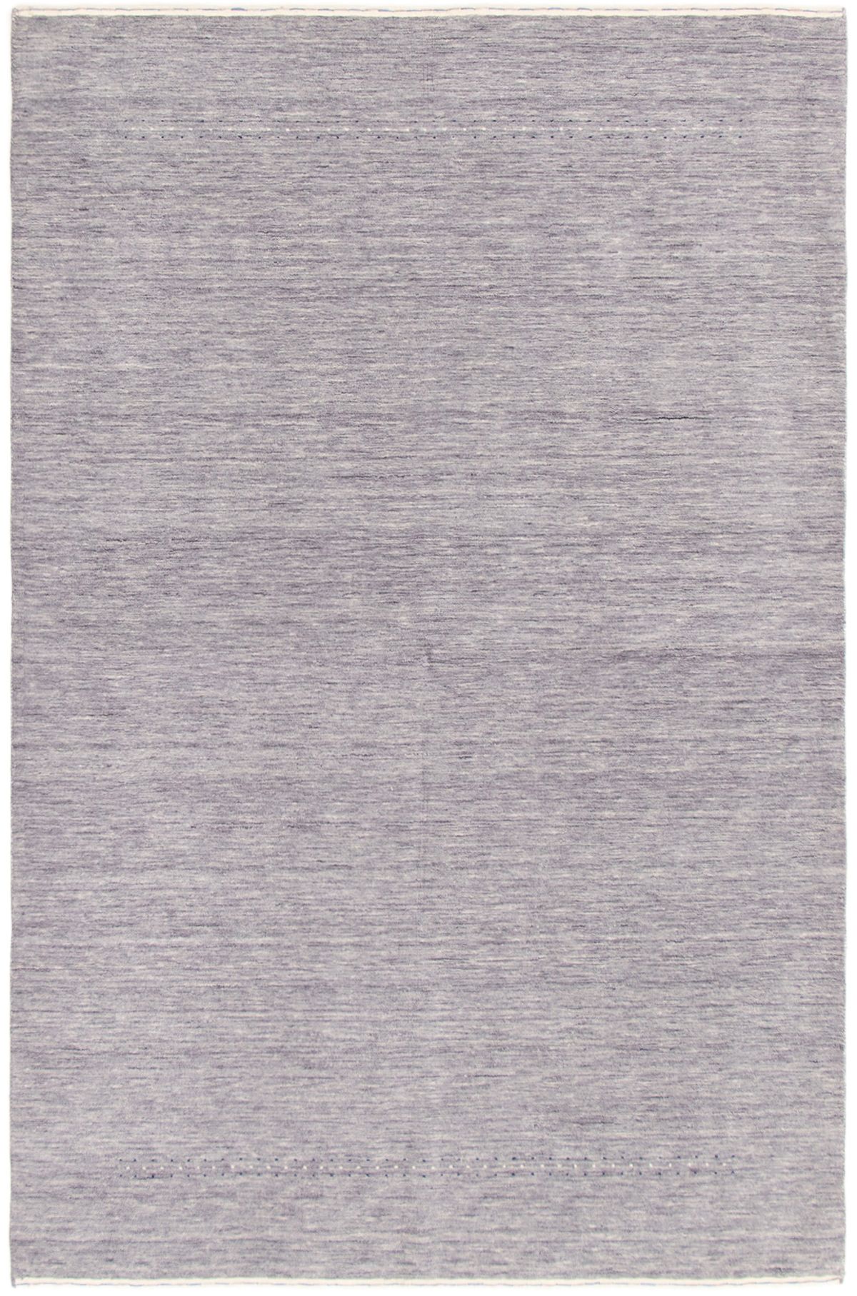 Hand-knotted Kashkuli Gabbeh Grey Wool Rug 6'0" x 9'0"  Size: 6'0" x 9'0"  