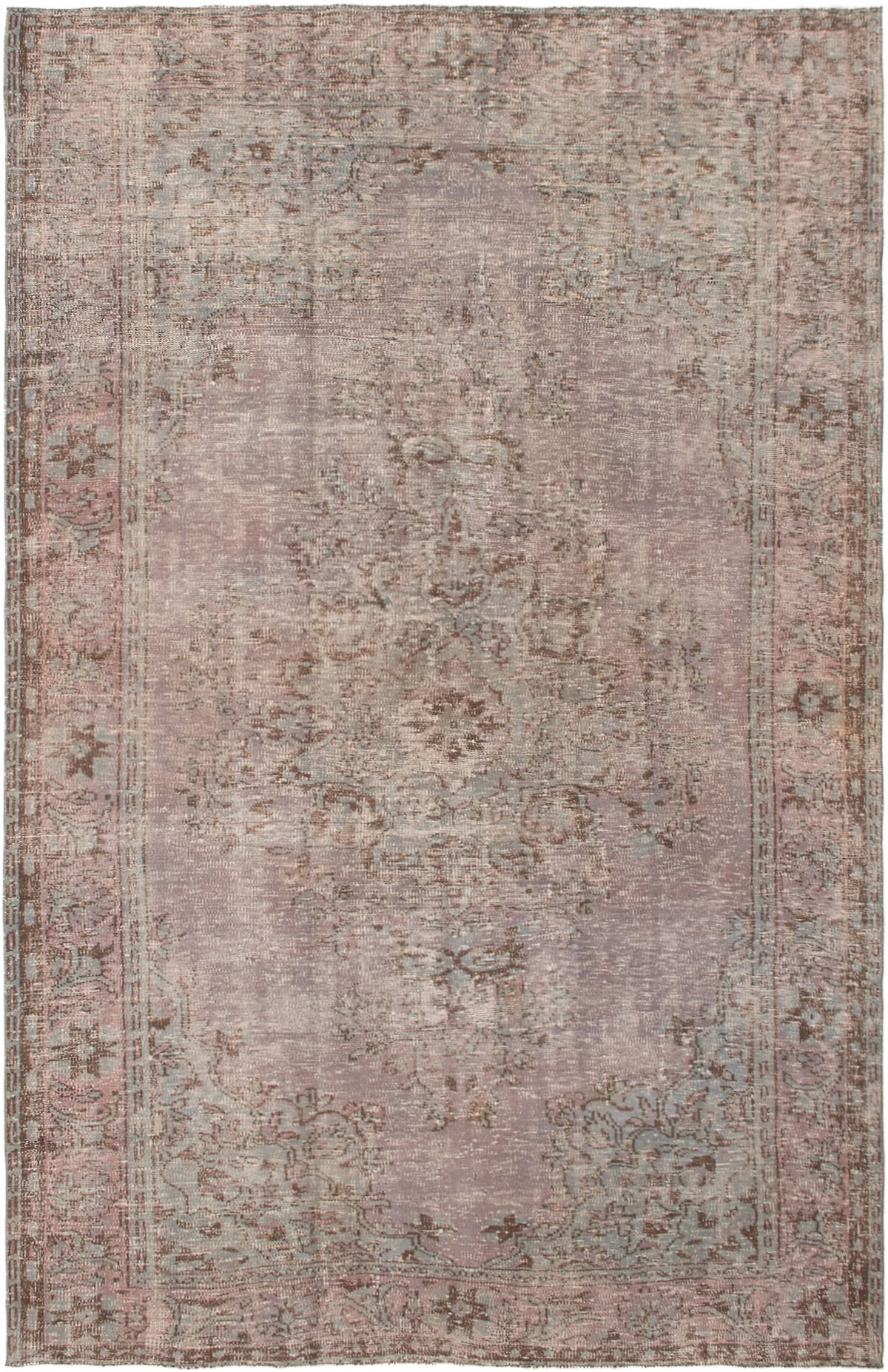 Hand-knotted Color Transition Tan Wool Rug 6'2" x 10'2" Size: 6'2" x 10'2"  