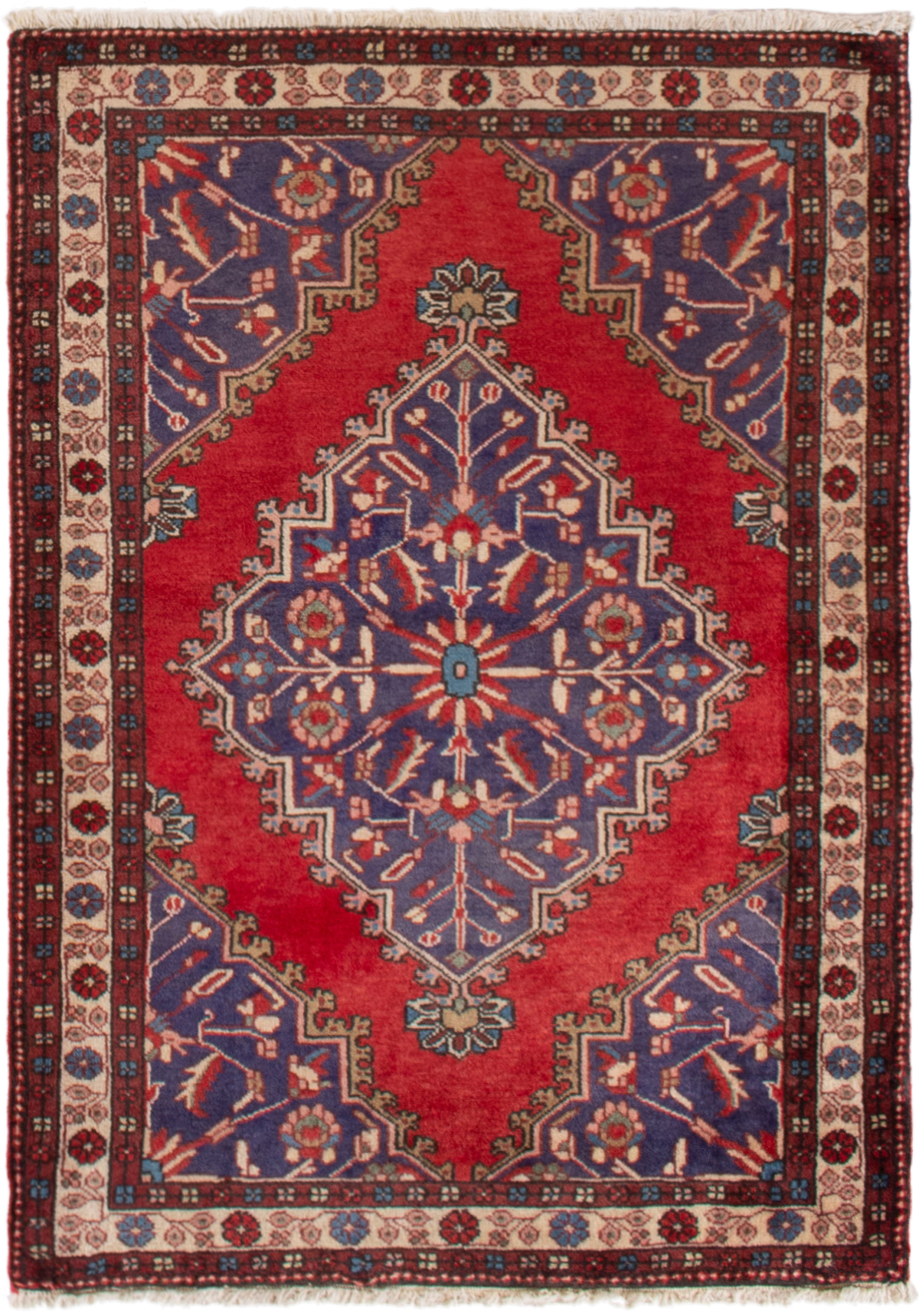 Hand-knotted Tafresh  Wool Rug 3'0" x 4'2" Size: 3'0" x 4'2"  