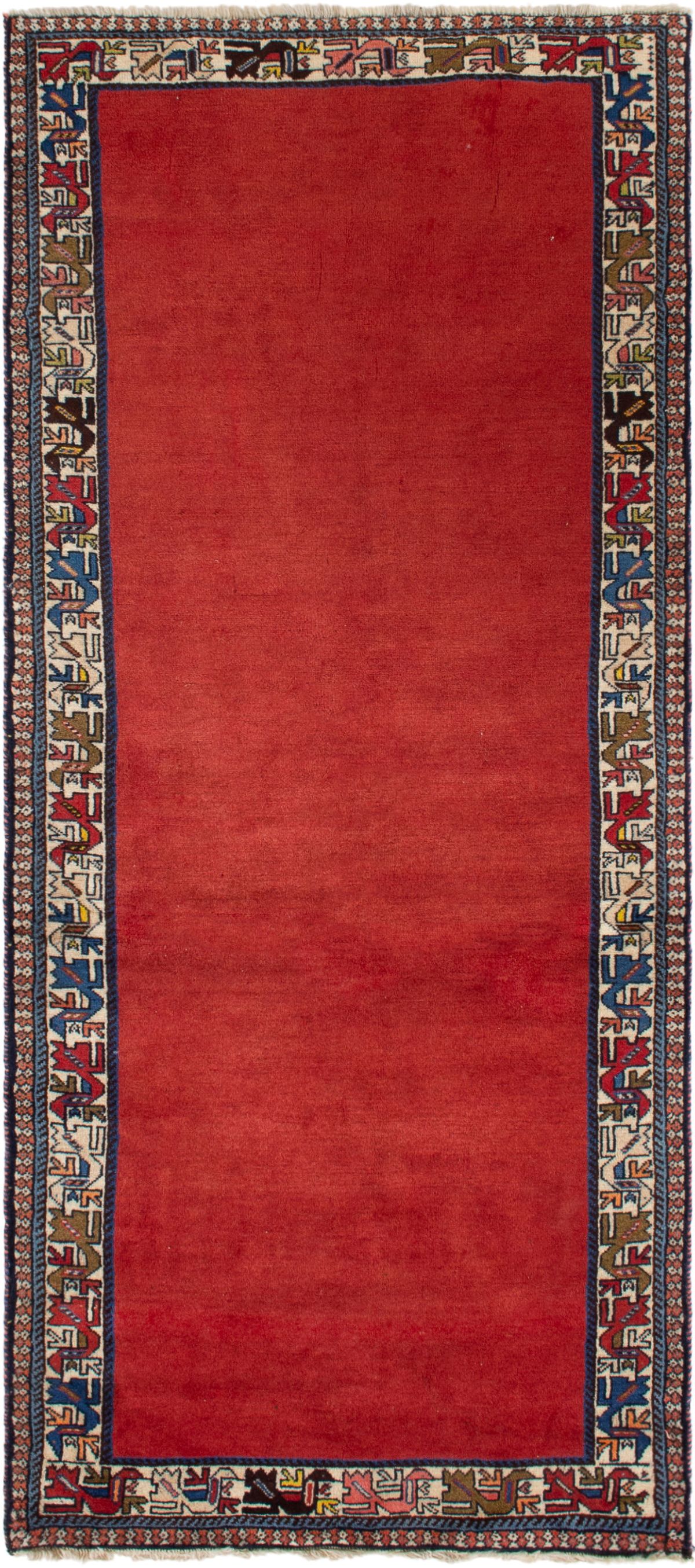 Hand-knotted Yalameh  Wool Rug 2'11" x 6'2" Size: 2'11" x 6'2"  