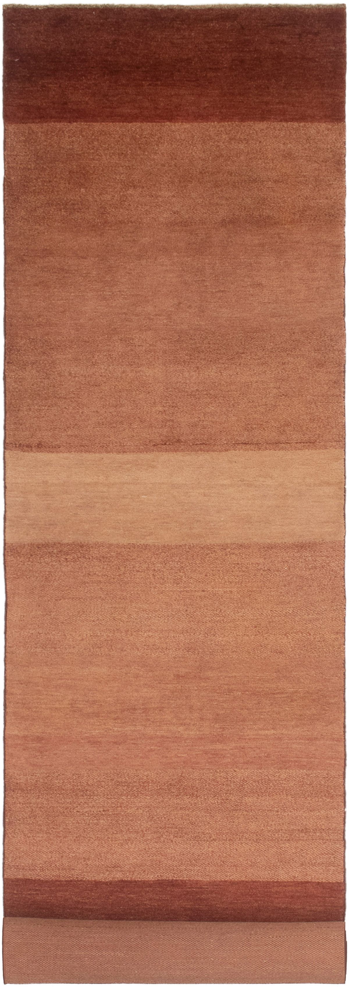 Hand-knotted Finest Ziegler Chobi Copper Wool Rug 3'1" x 17'4" Size: 3'1" x 17'4"  