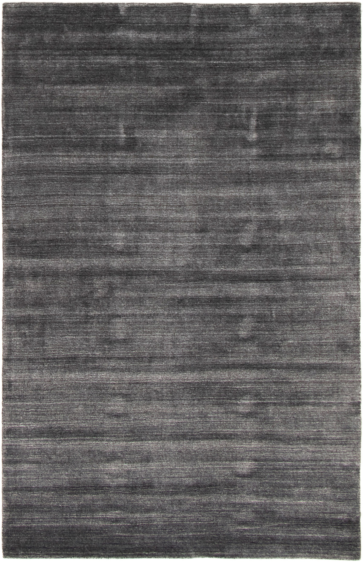 Hand-knotted Kashkuli Gabbeh Dark Grey Wool Rug 5'0" x 7'9" Size: 5'0" x 7'9"  