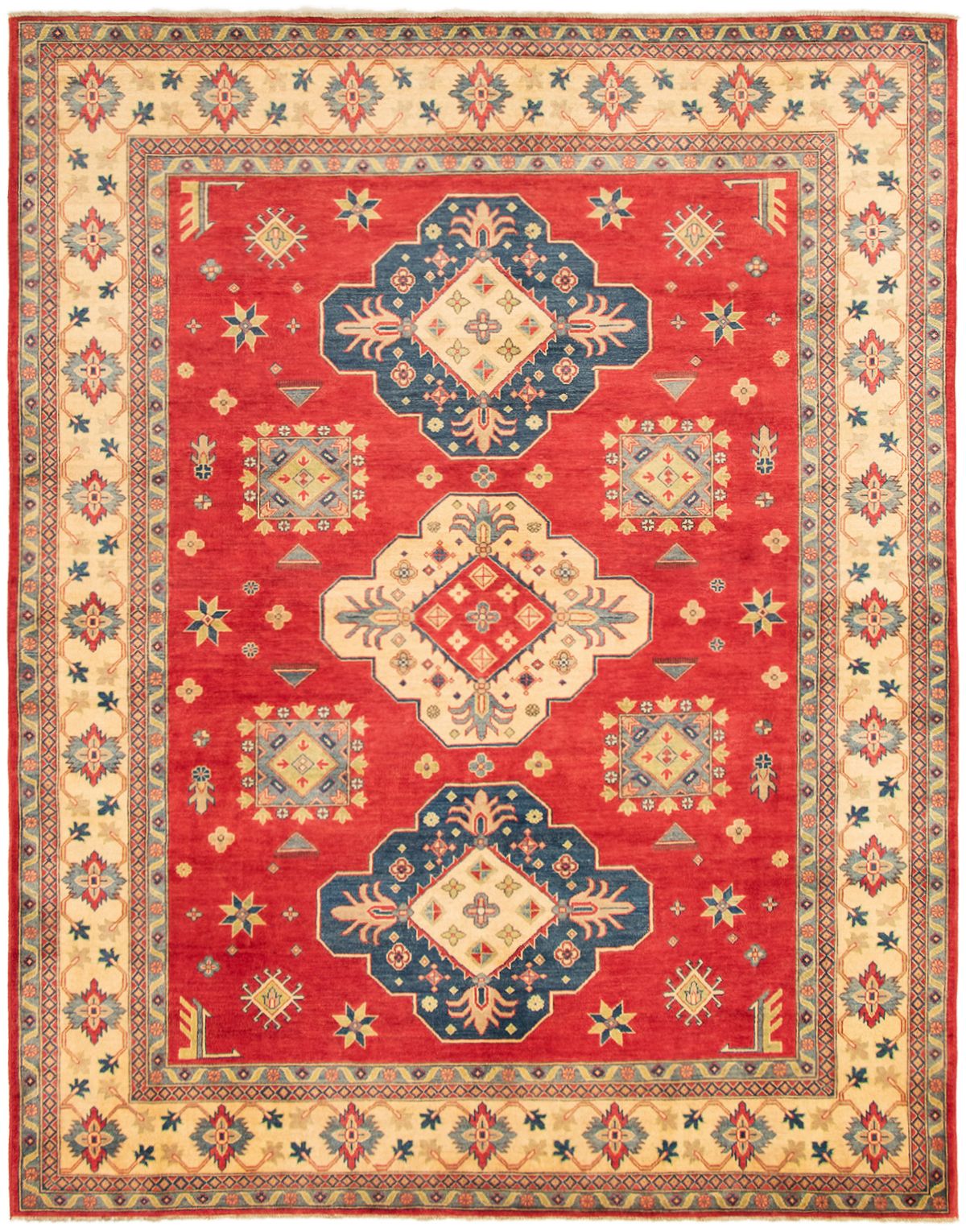 Hand-knotted Finest Gazni Red Wool Rug 8'11" x 11'4"  Size: 8'11" x 11'4"  