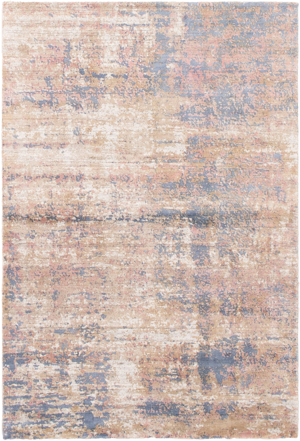 Hand-knotted Galleria Tan Wool Rug 5'0" x 7'4" Size: 5'0" x 7'4"  