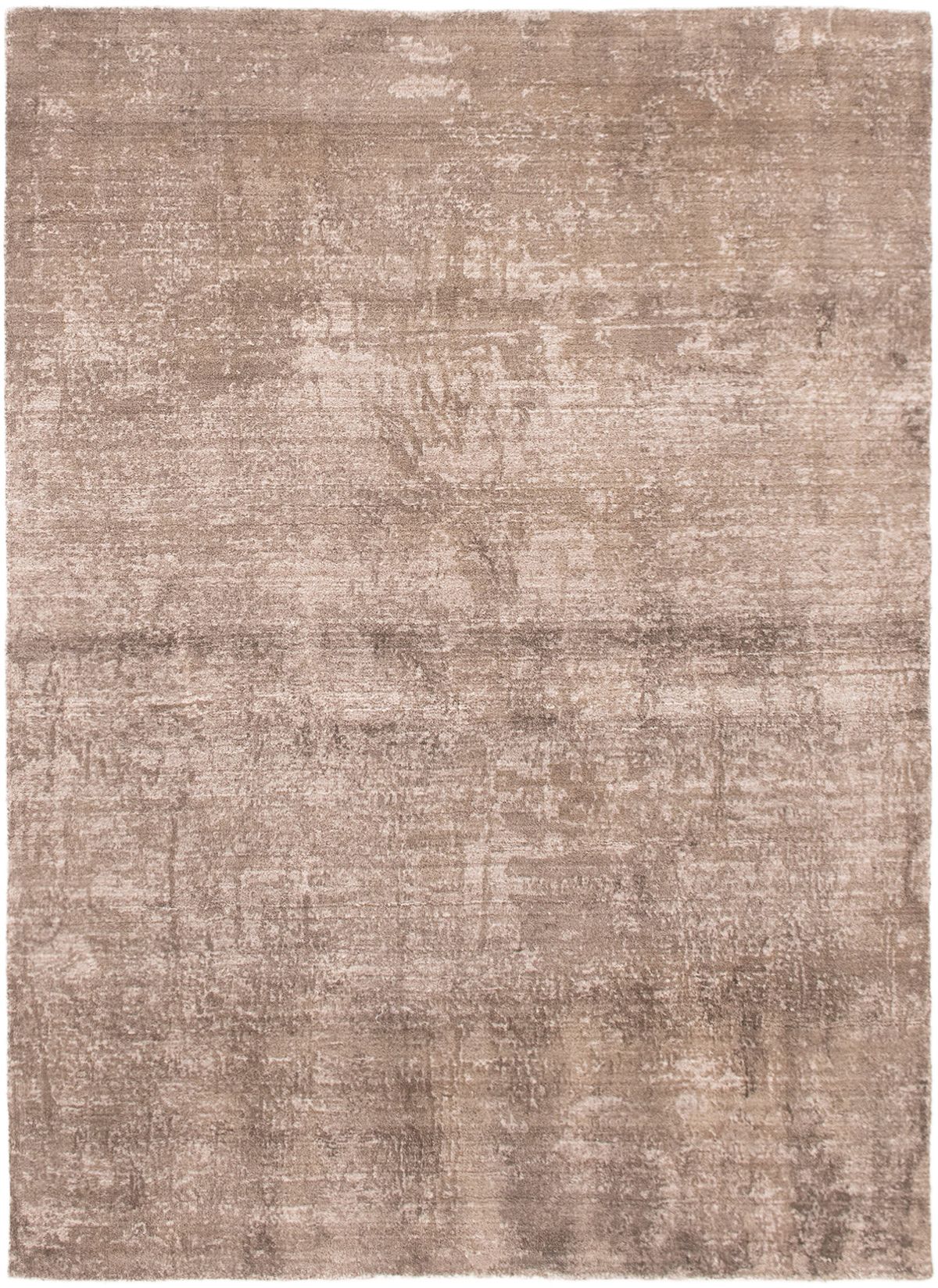 Hand-knotted Eternity Tan Wool Rug 5'3" x 7'3" Size: 5'3" x 7'3"  