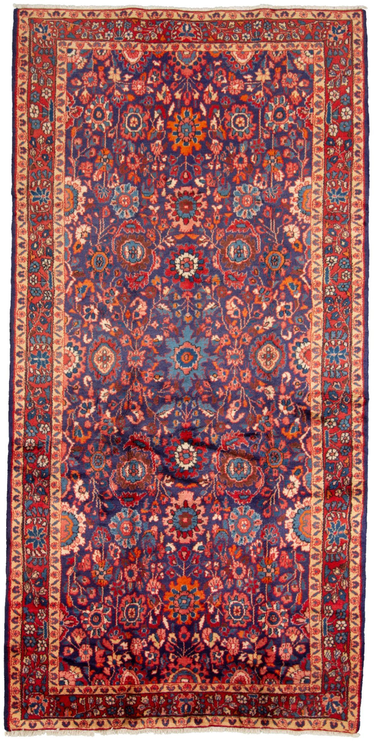 Hand-knotted Malayer  Wool Rug 5'0" x 10'2" Size: 5'0" x 10'2"  