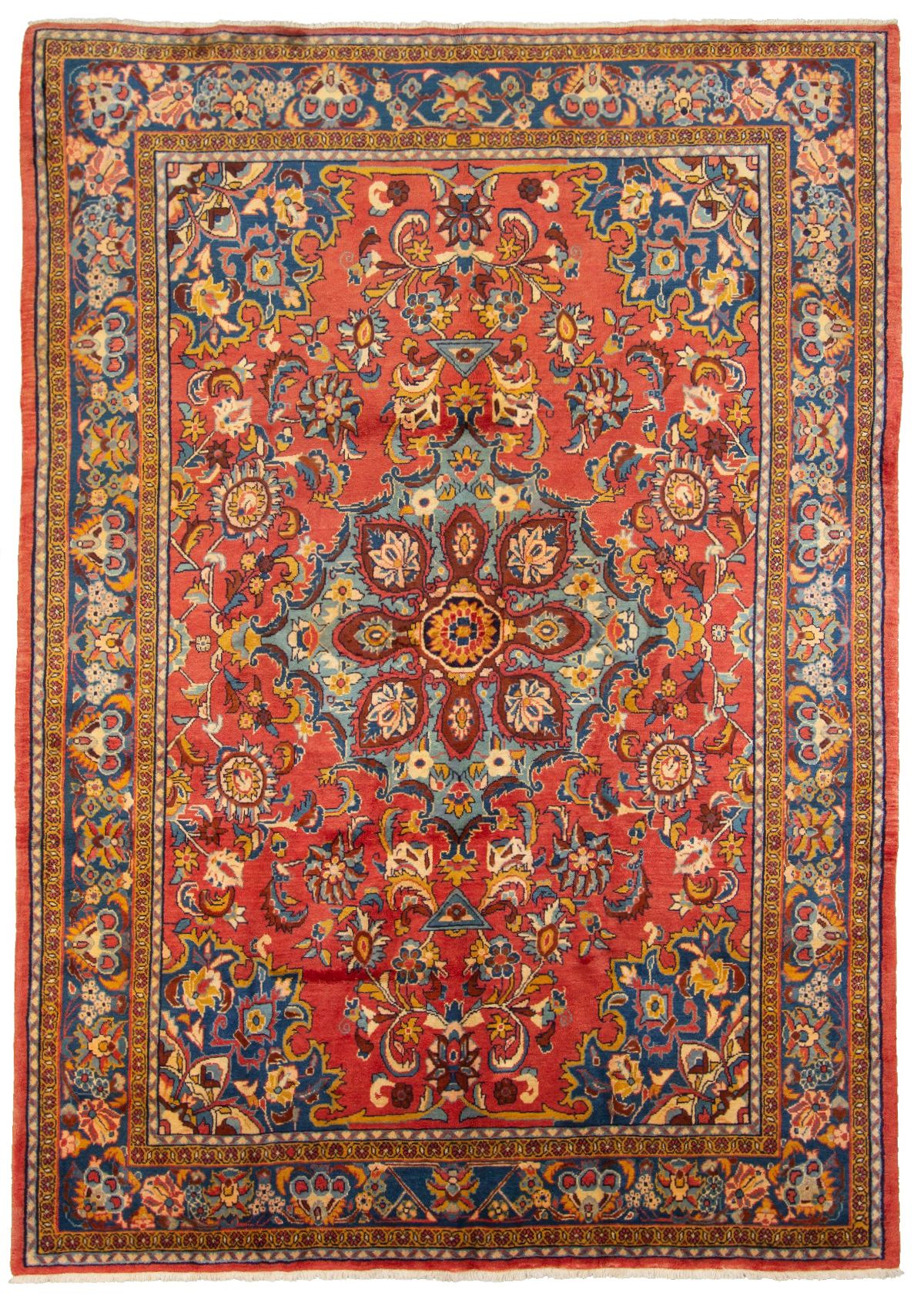 Hand-knotted Wiss  Wool Rug 8'6" x 11'10" Size: 8'6" x 11'10"  