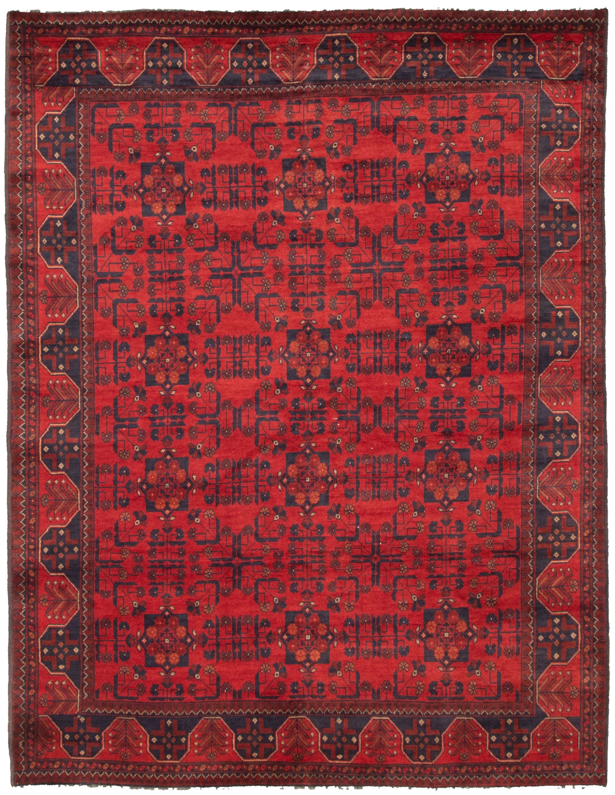 Hand-knotted Finest Khal Mohammadi Red  Rug 5'10" x 7'10" Size: 5'10" x 7'10"  