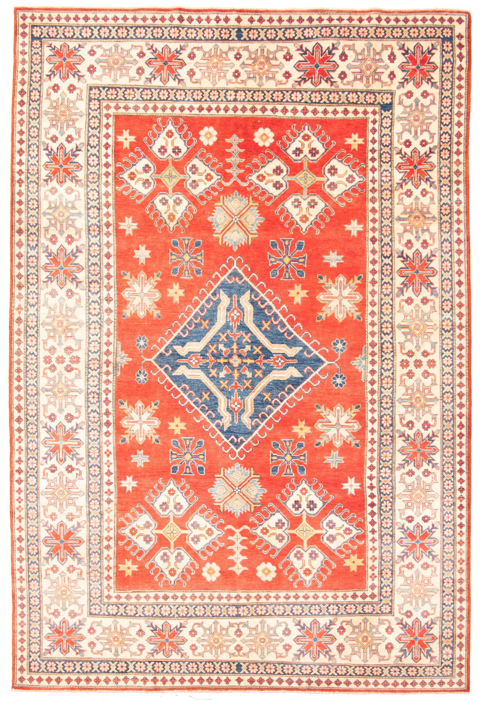 Hand-knotted Finest Gazni Red  Rug 8'0" x 11'11" Size: 8'0" x 11'11"  