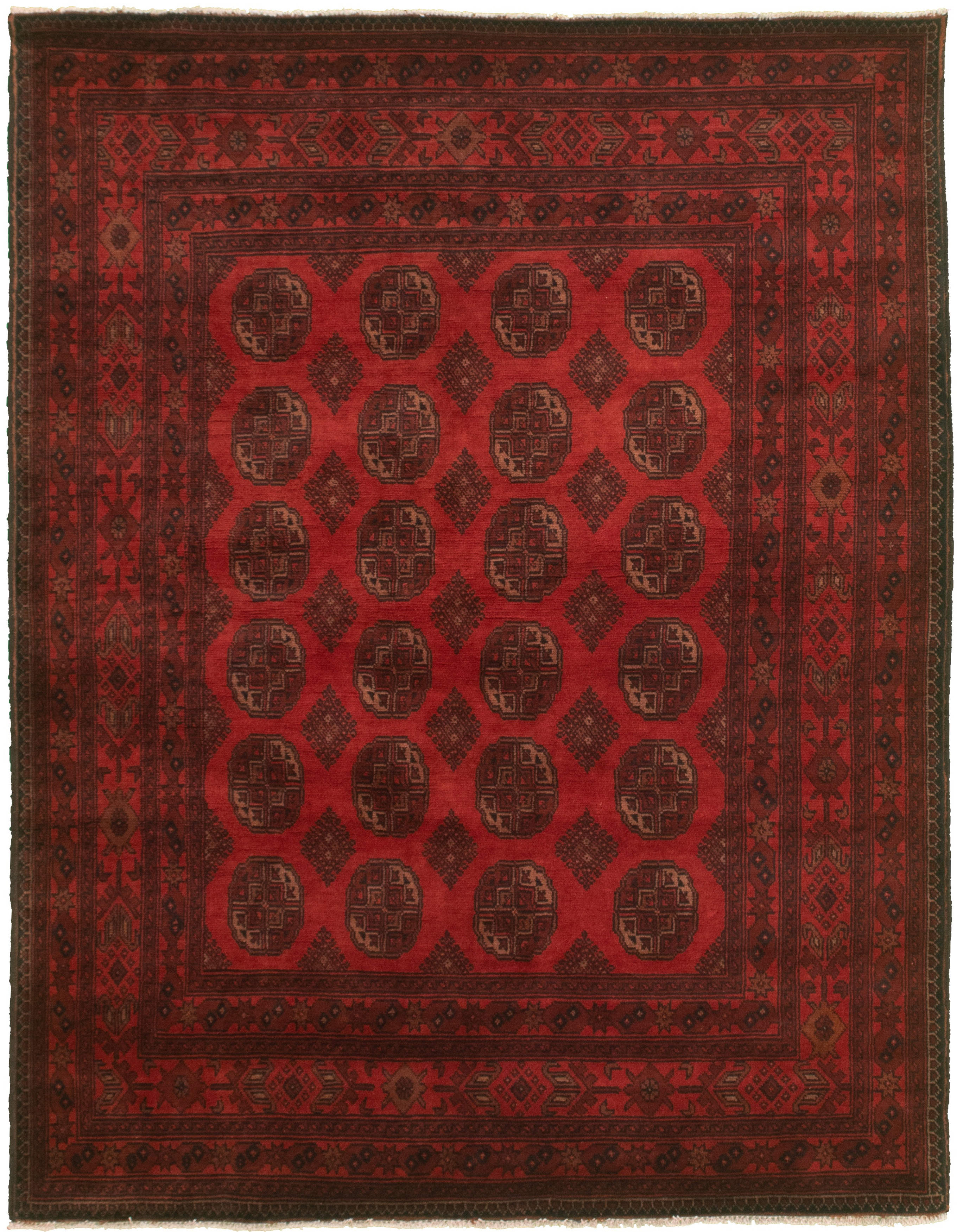 Hand-knotted Finest Khal Mohammadi Red  Rug 5'1" x 6'8"  Size: 5'1" x 6'8"  