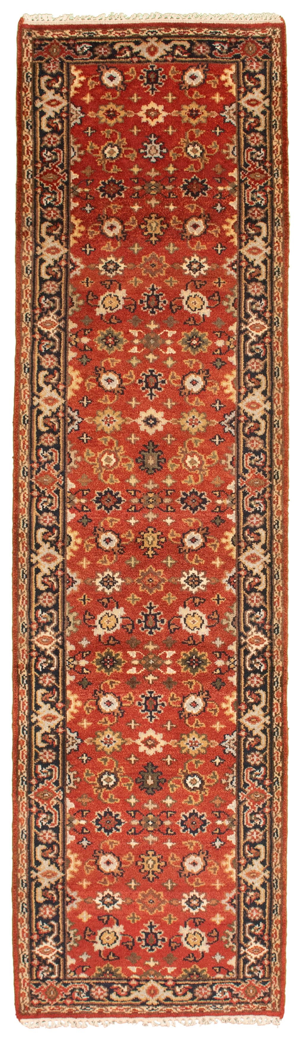 Hand-knotted Serapi Heritage III Red Wool Rug 2'8" x 10'0" Size: 2'8" x 10'0"  
