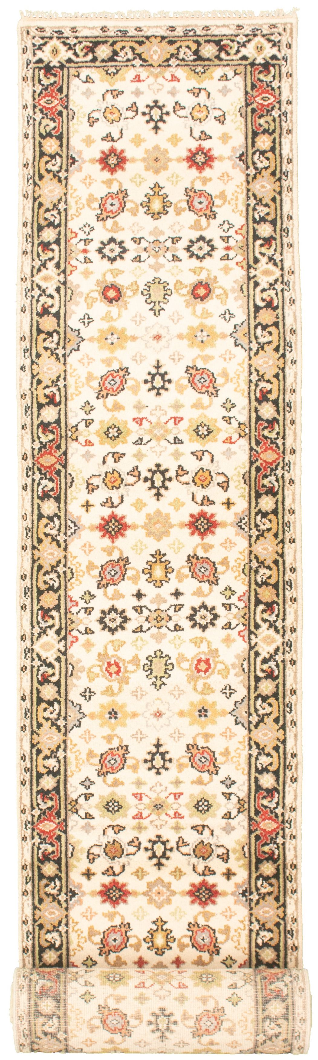 Hand-knotted Serapi Heritage III Cream Wool Rug 2'6" x 19'9" Size: 2'6" x 19'9"  