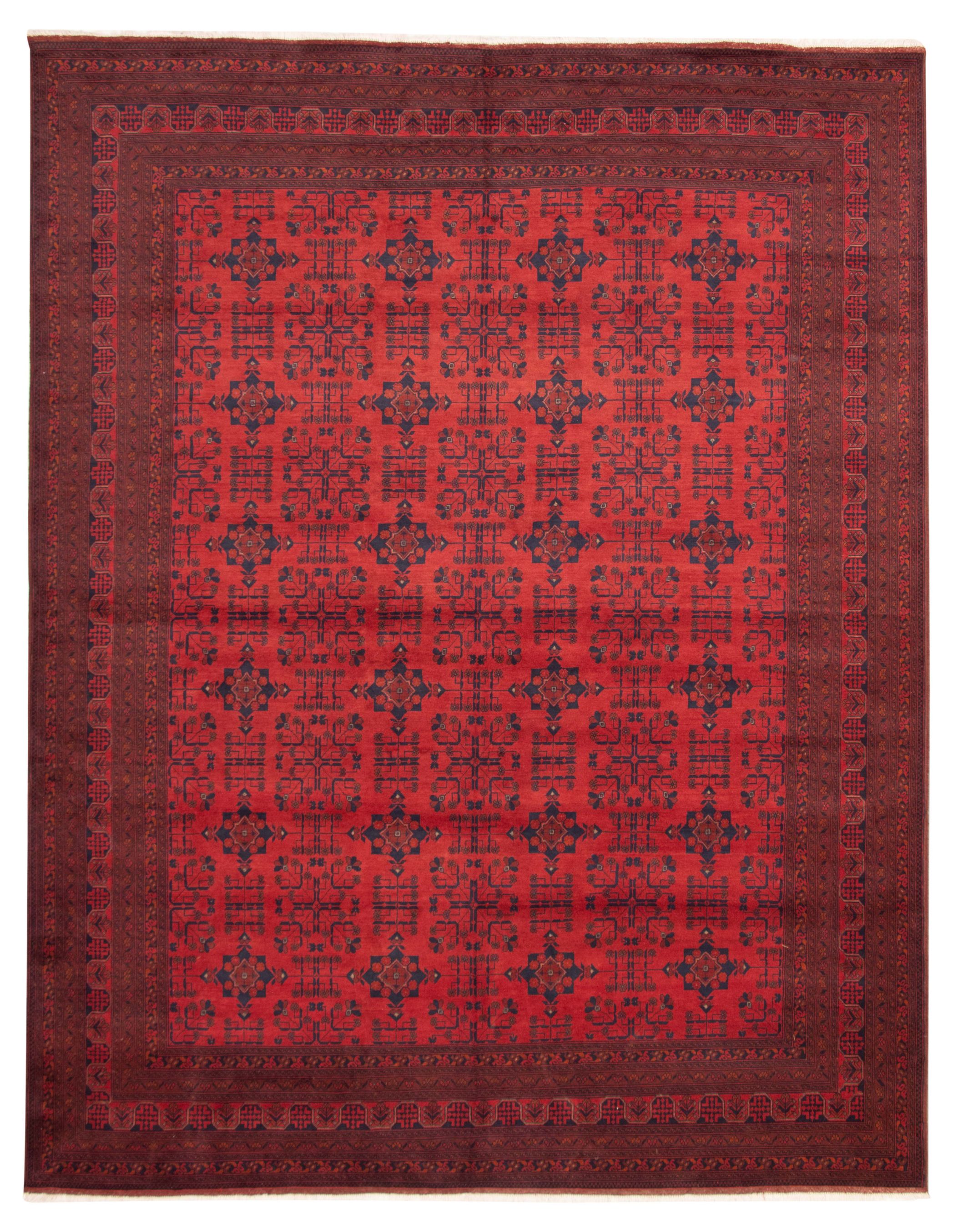 Hand-knotted Finest Khal Mohammadi Red Wool Rug 10'0" x 12'10"  Size: 10'0" x 12'10"  