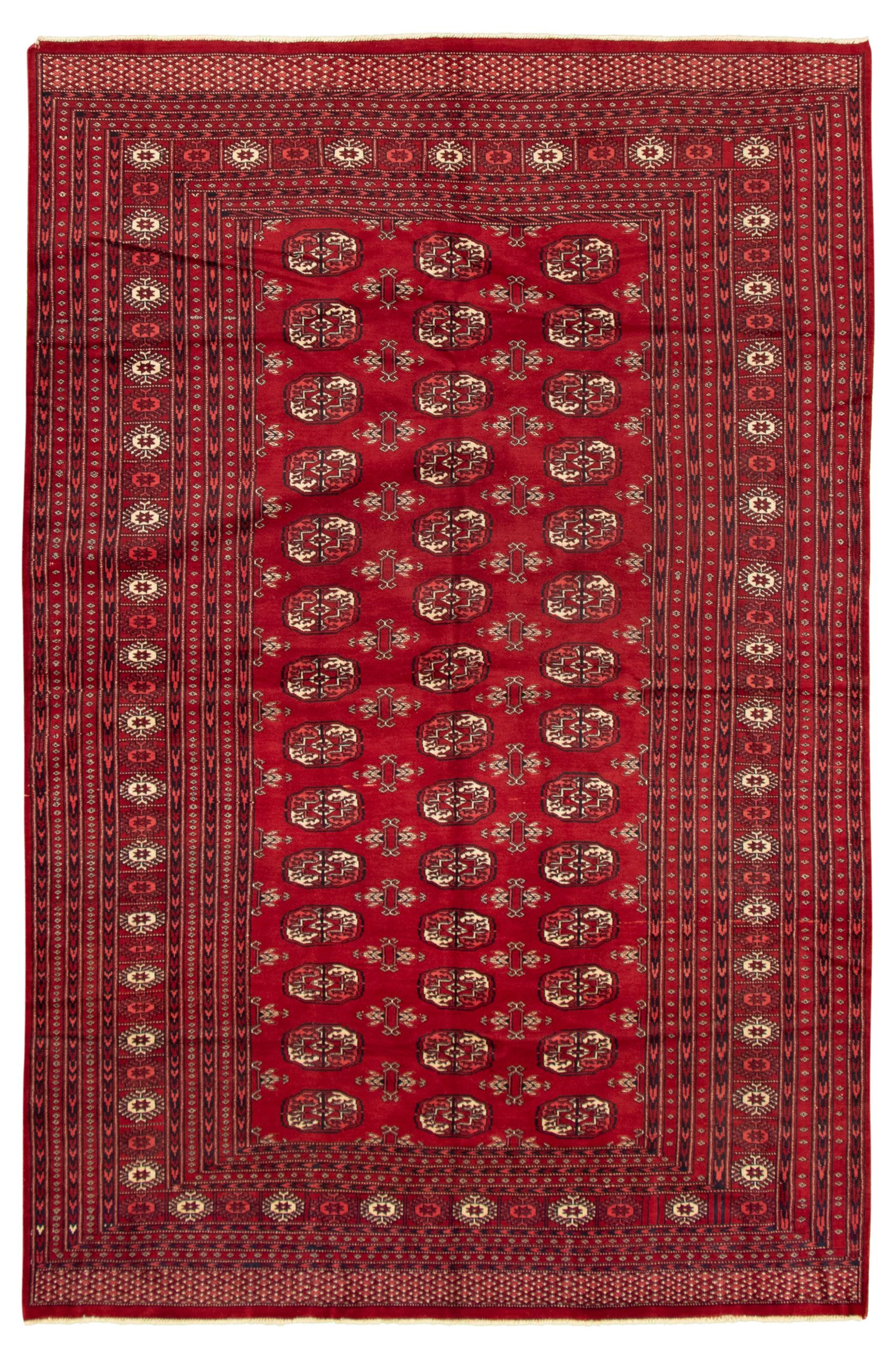 Hand-knotted Pako Vintage Red Wool Rug 5'10" x 8'10" Size: 5'10" x 8'10"  