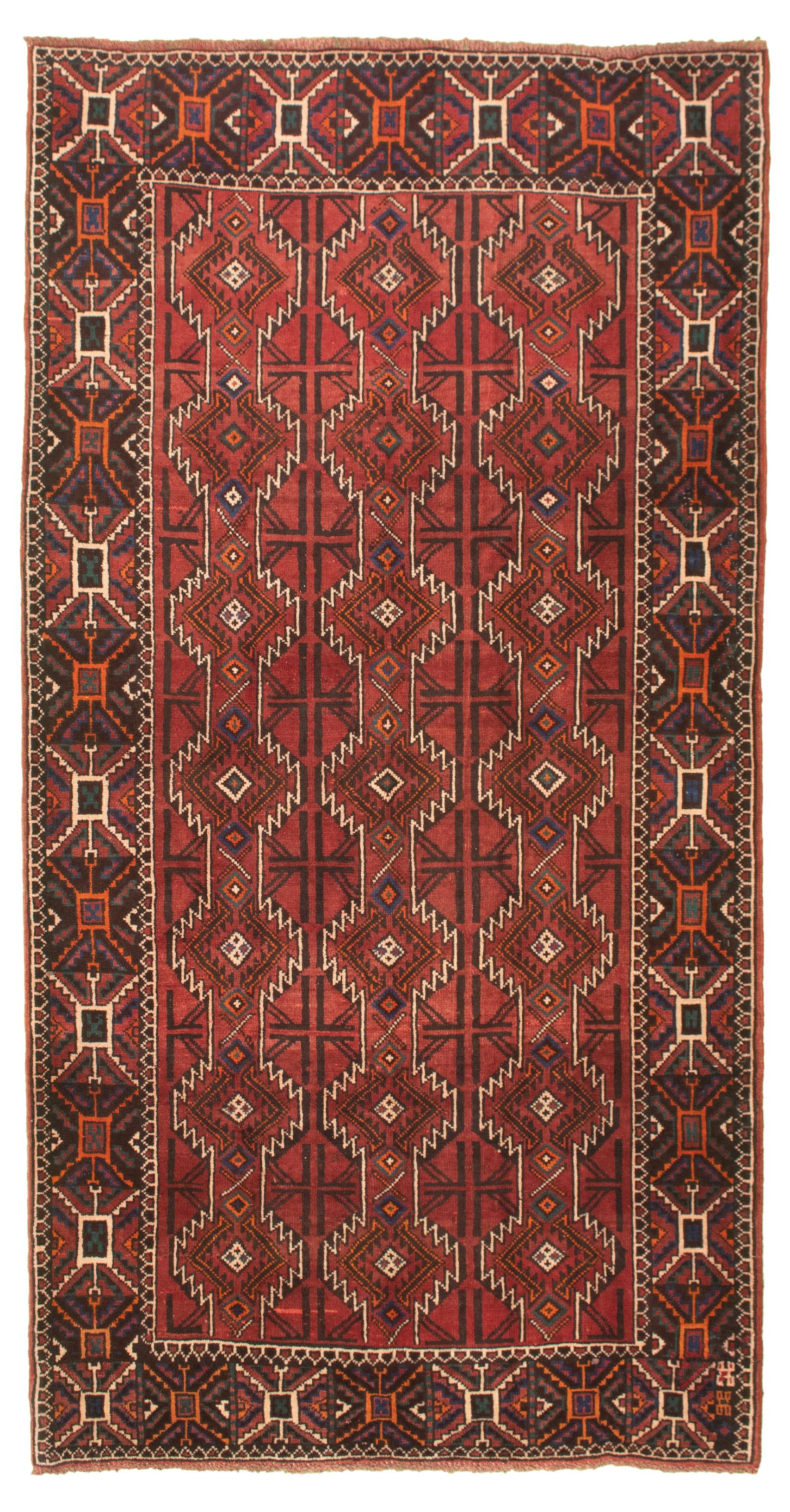 Hand-knotted Authentic Turkish Dark Copper Wool Rug 5'0" x 9'8" Size: 5'0" x 9'8"  