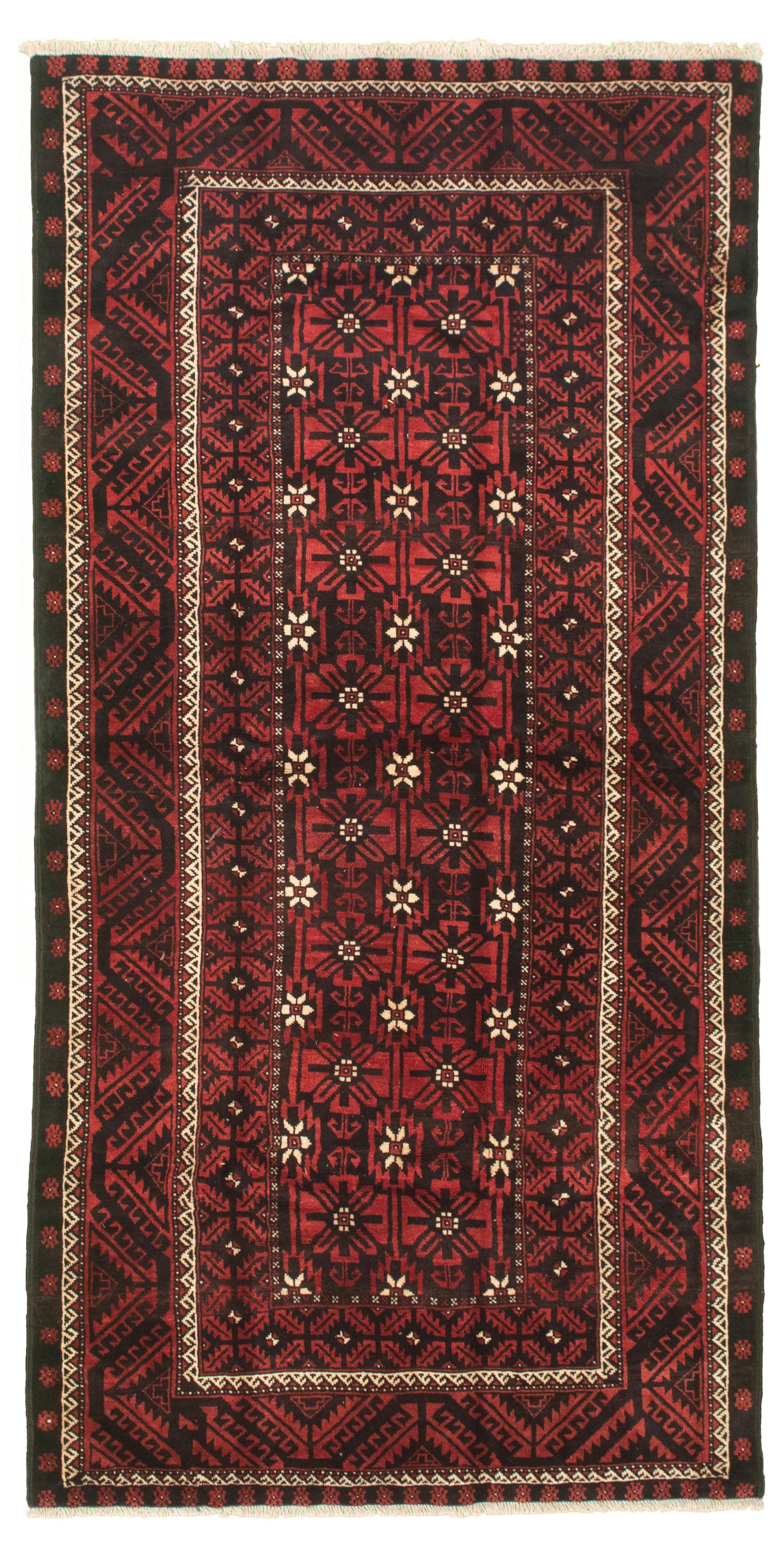 Hand-knotted Authentic Turkish Dark Copper Wool Rug 4'9" x 9'8" Size: 4'9" x 9'8"  