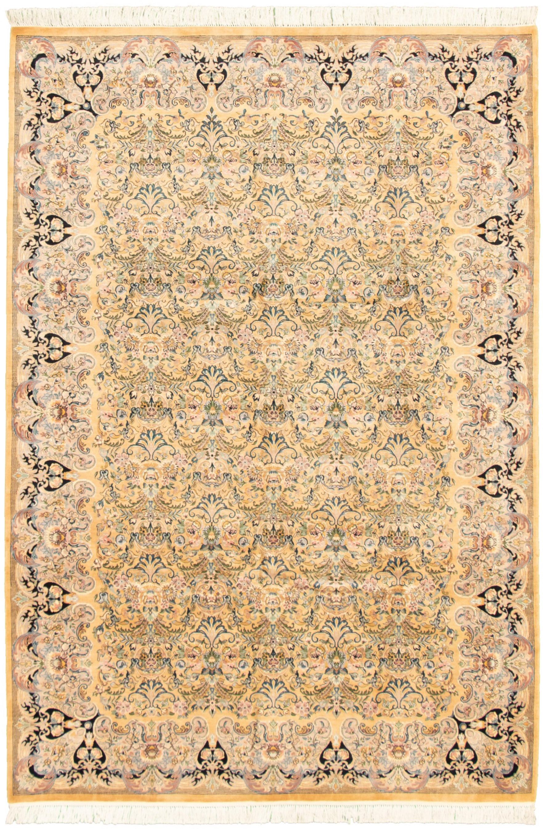 Hand-knotted Pako Persian 18/20 Khaki Wool Rug 6'8" x 9'9" Size: 6'8" x 9'9"  