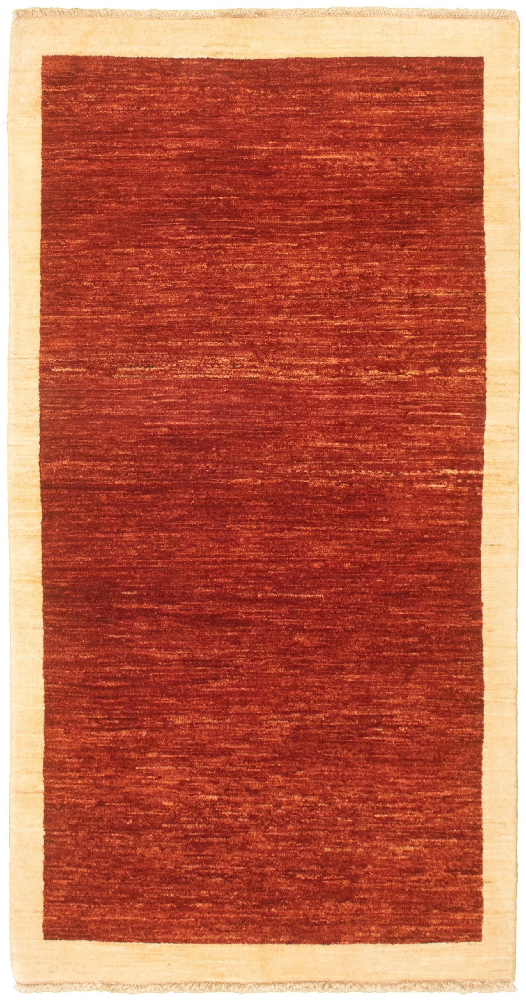 Hand-knotted Peshawar Ziegler Dark Copper Wool Rug 3'4" x 6'7" Size: 3'4" x 6'7"  