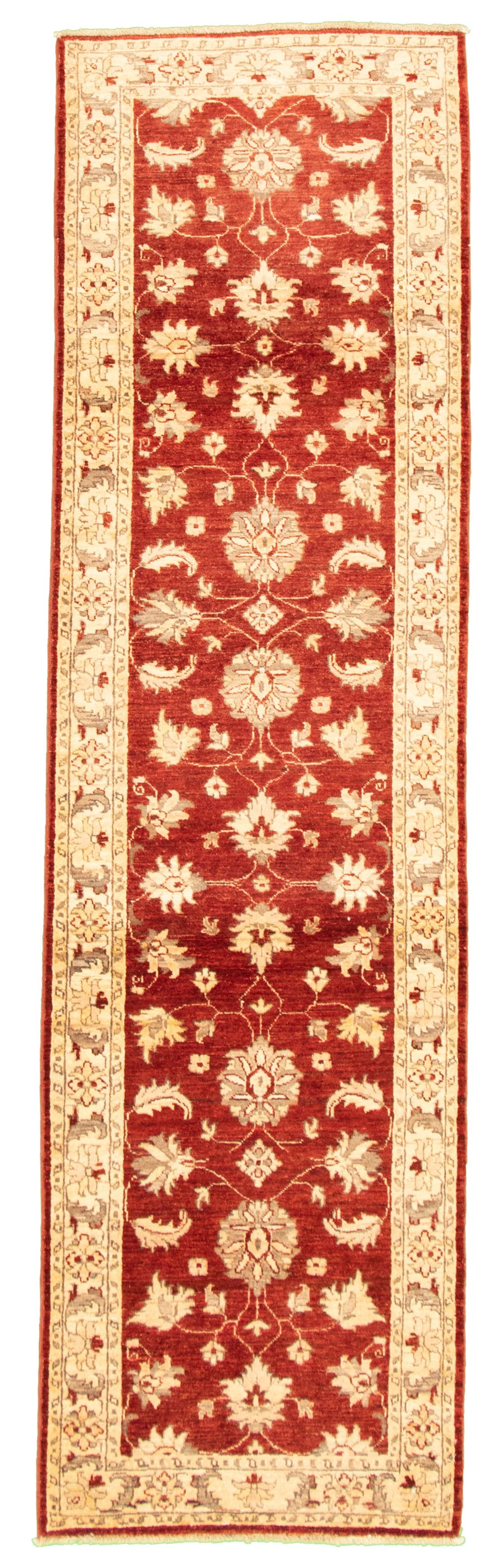 Hand-knotted Chobi Finest Dark Copper Wool Rug 2'8" x 10'0" Size: 2'8" x 10'0"  