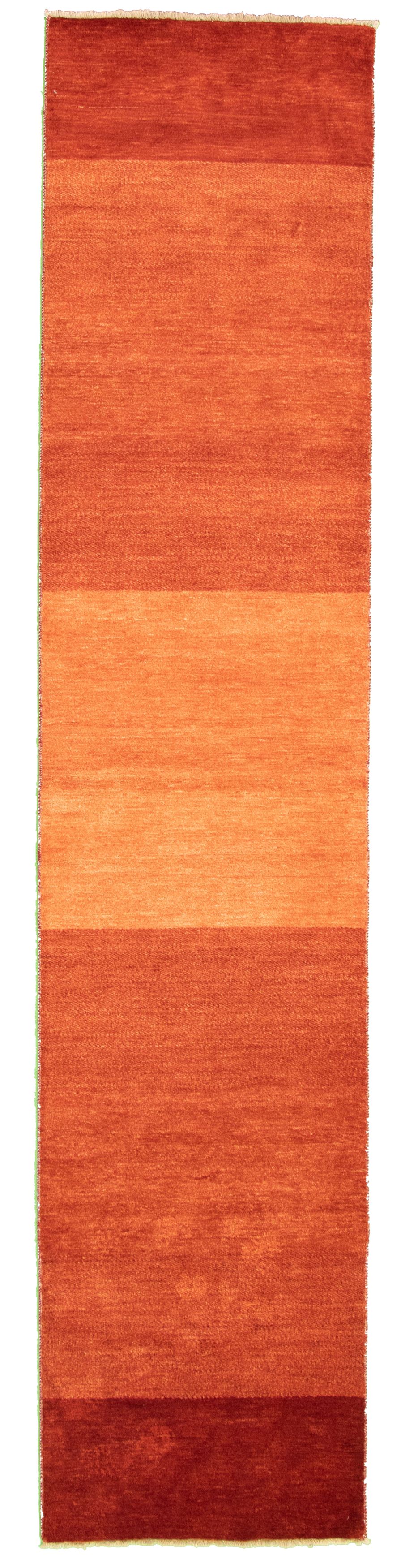 Hand-knotted Peshawar Ziegler Dark Copper Wool Rug 2'6" x 12'0" Size: 2'6" x 12'0"  
