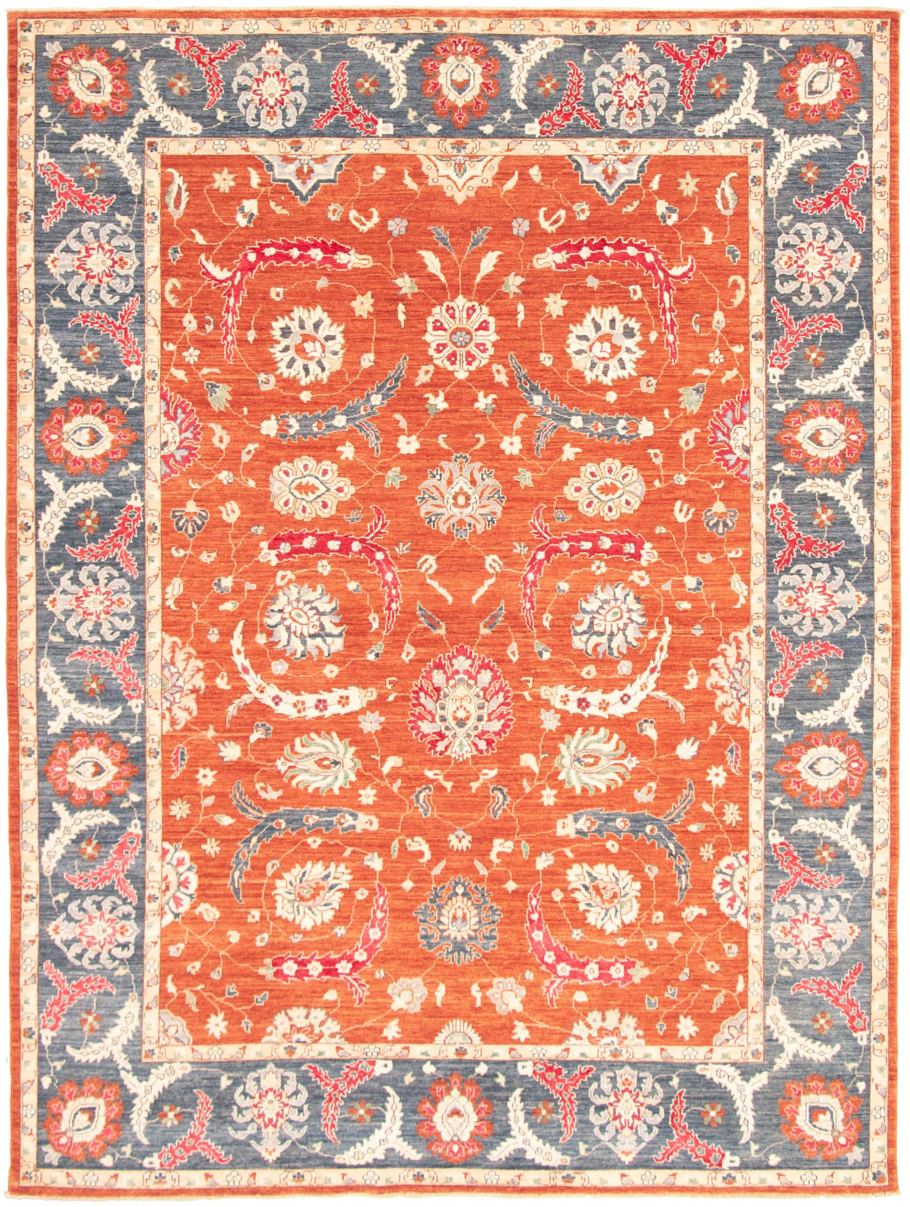 Hand-knotted Pako Persian 18/20 Dark Red Wool/Silk Rug 8'11" x 11'11" Size: 8'11" x 11'11"  