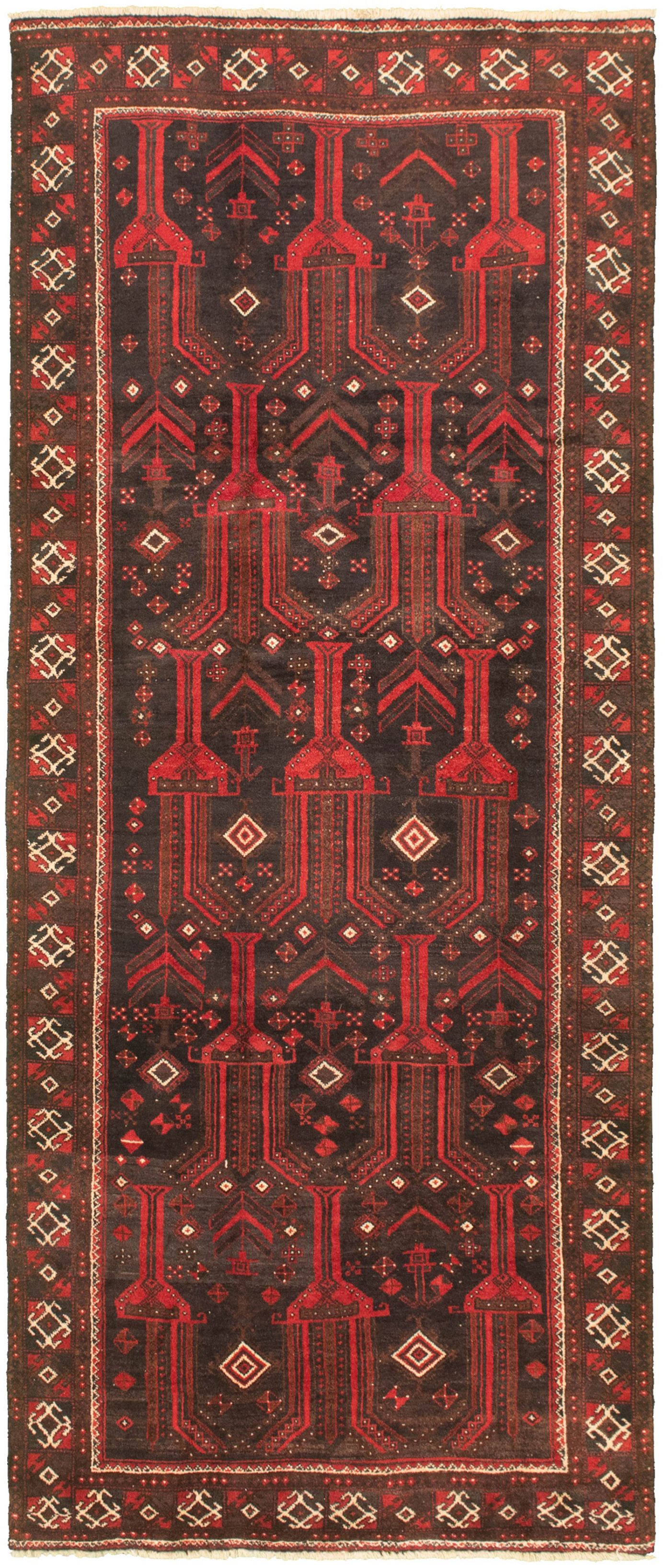 Hand-knotted Authentic Turkish Dark Copper Wool Rug 3'11" x 9'8" Size: 3'11" x 9'8"  