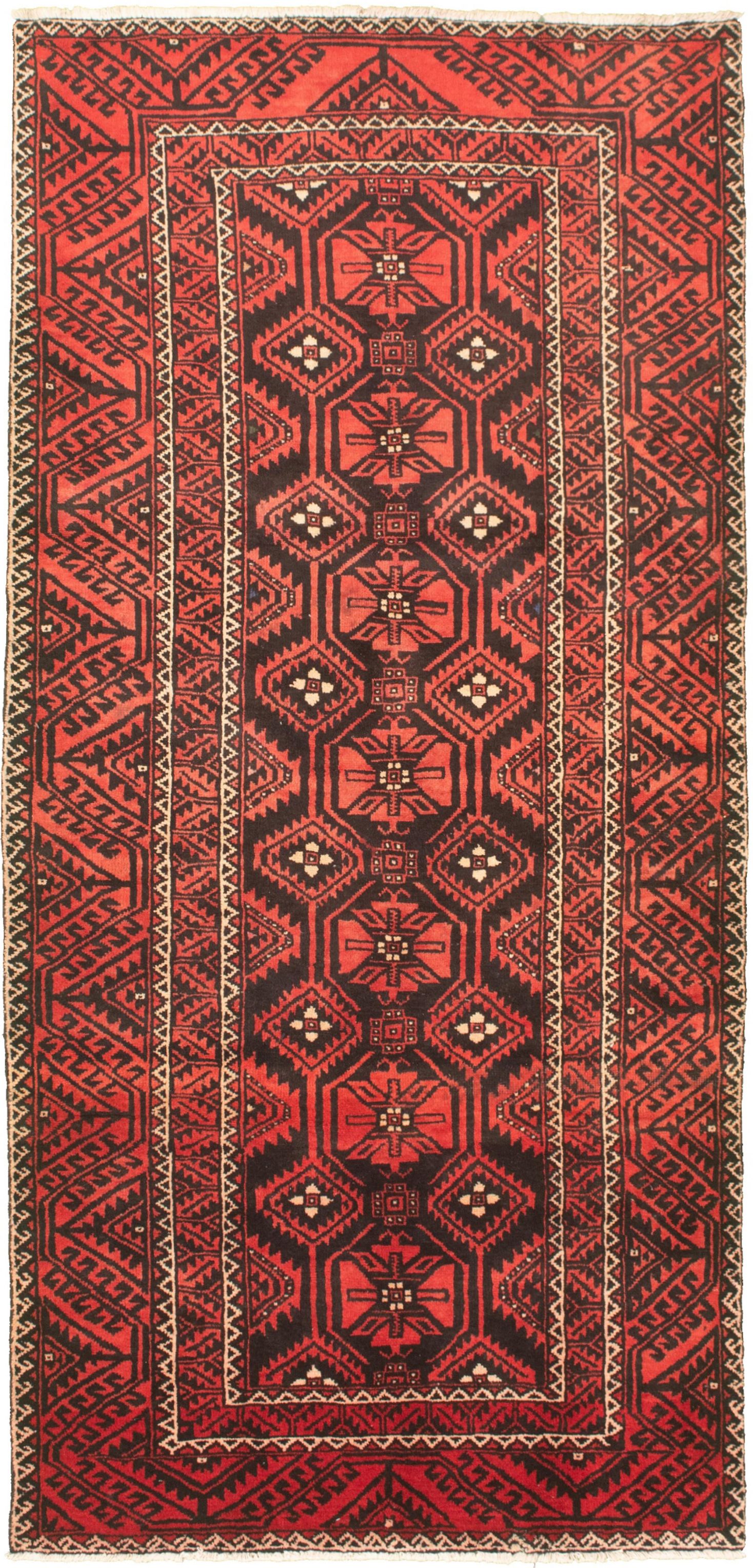 Hand-knotted Authentic Turkish Dark Copper Wool Rug 4'5" x 9'4" Size: 4'5" x 9'4"  