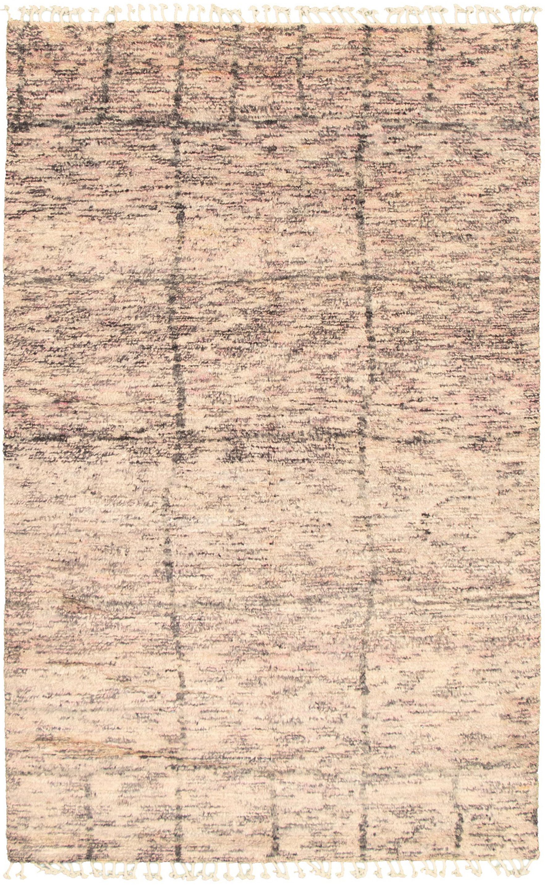 Hand-knotted Marrakech Ivory  Rug 5'10" x 9'4" Size: 5'10" x 9'4"  