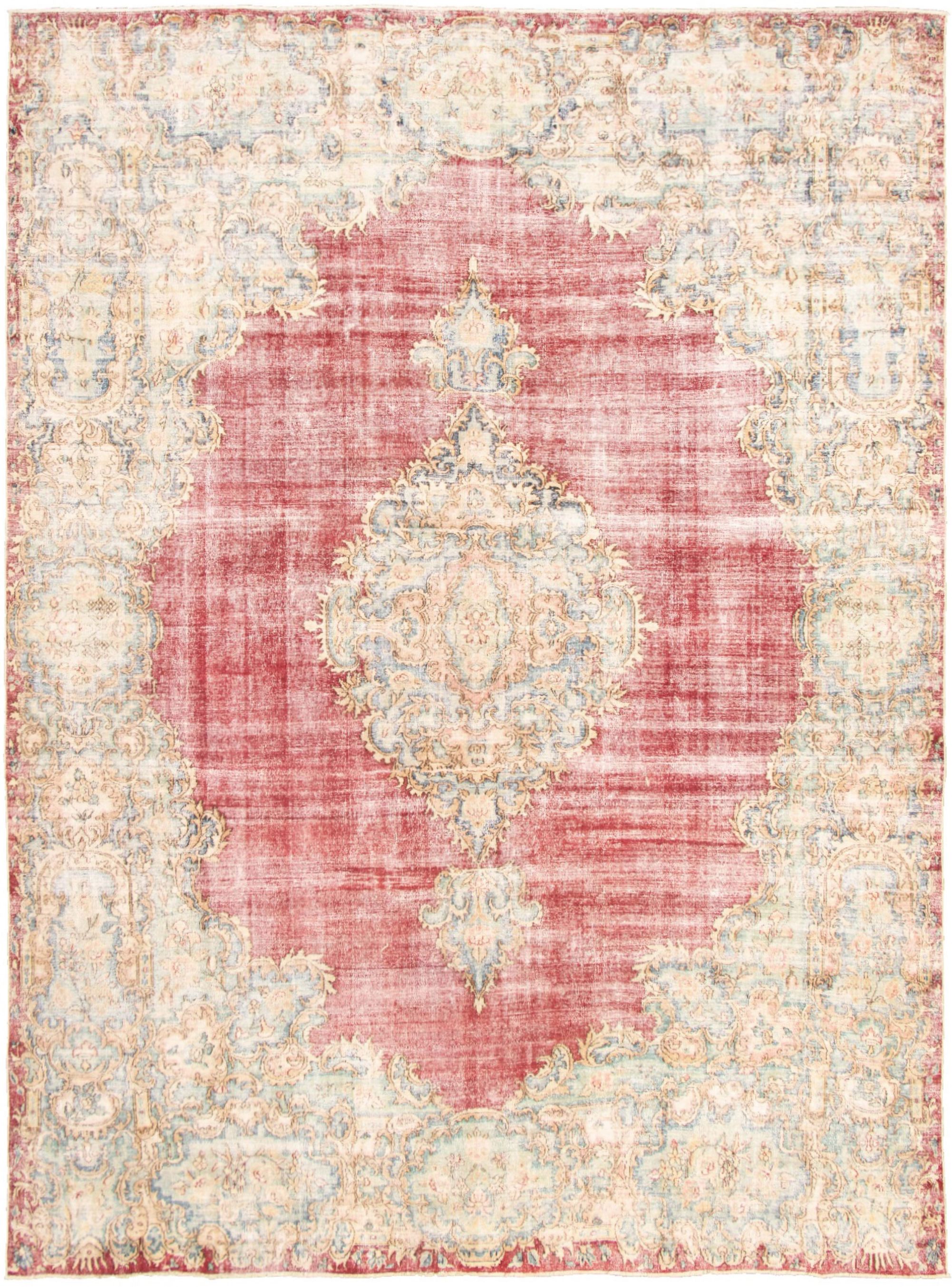 Hand-knotted Pako Vintage Red  Rug 8'6" x 11'6" Size: 8'6" x 11'6"  