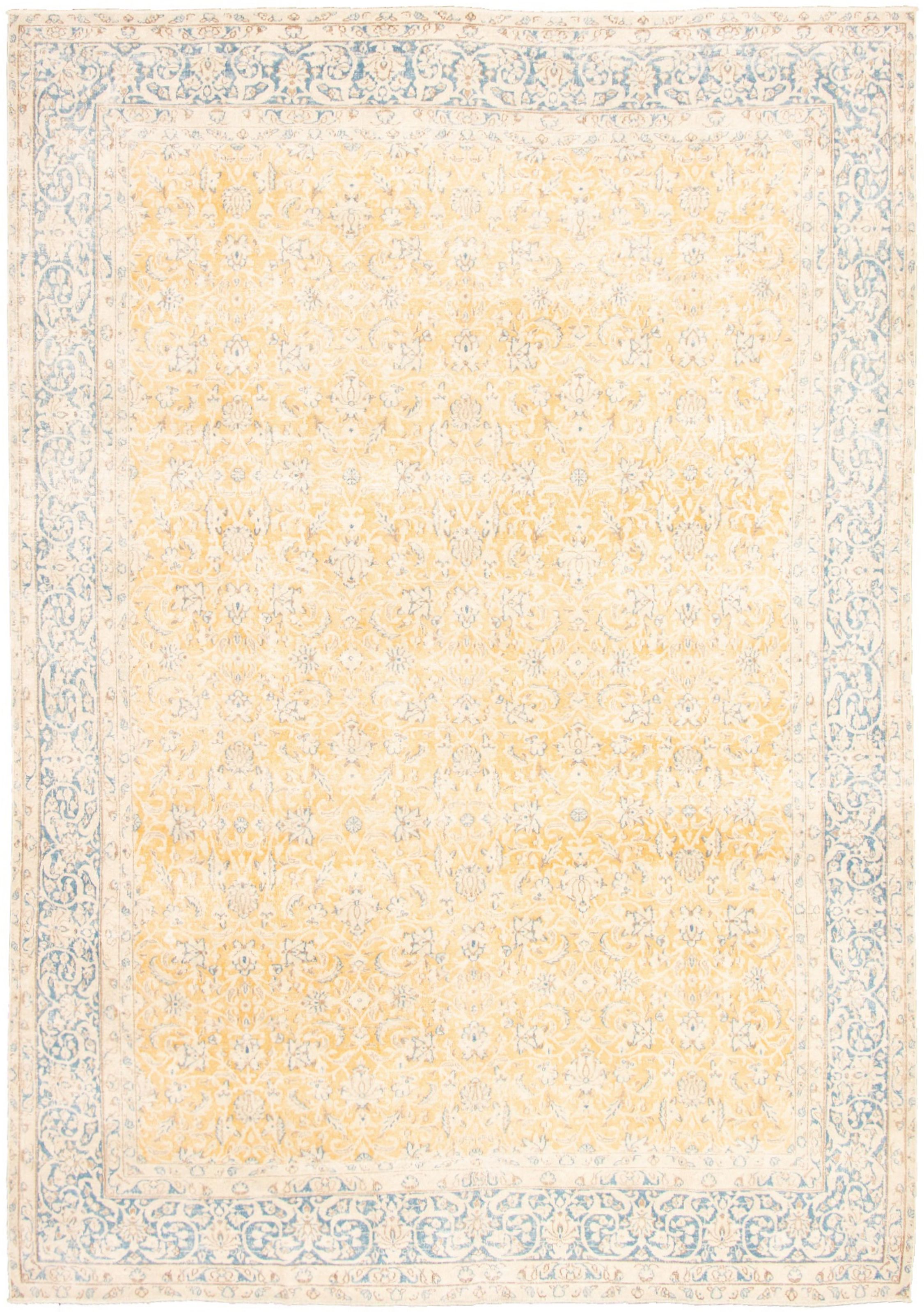 Hand-knotted Pako Vintage Ivory  Rug 7'11" x 11'0" Size: 7'11" x 11'0"  