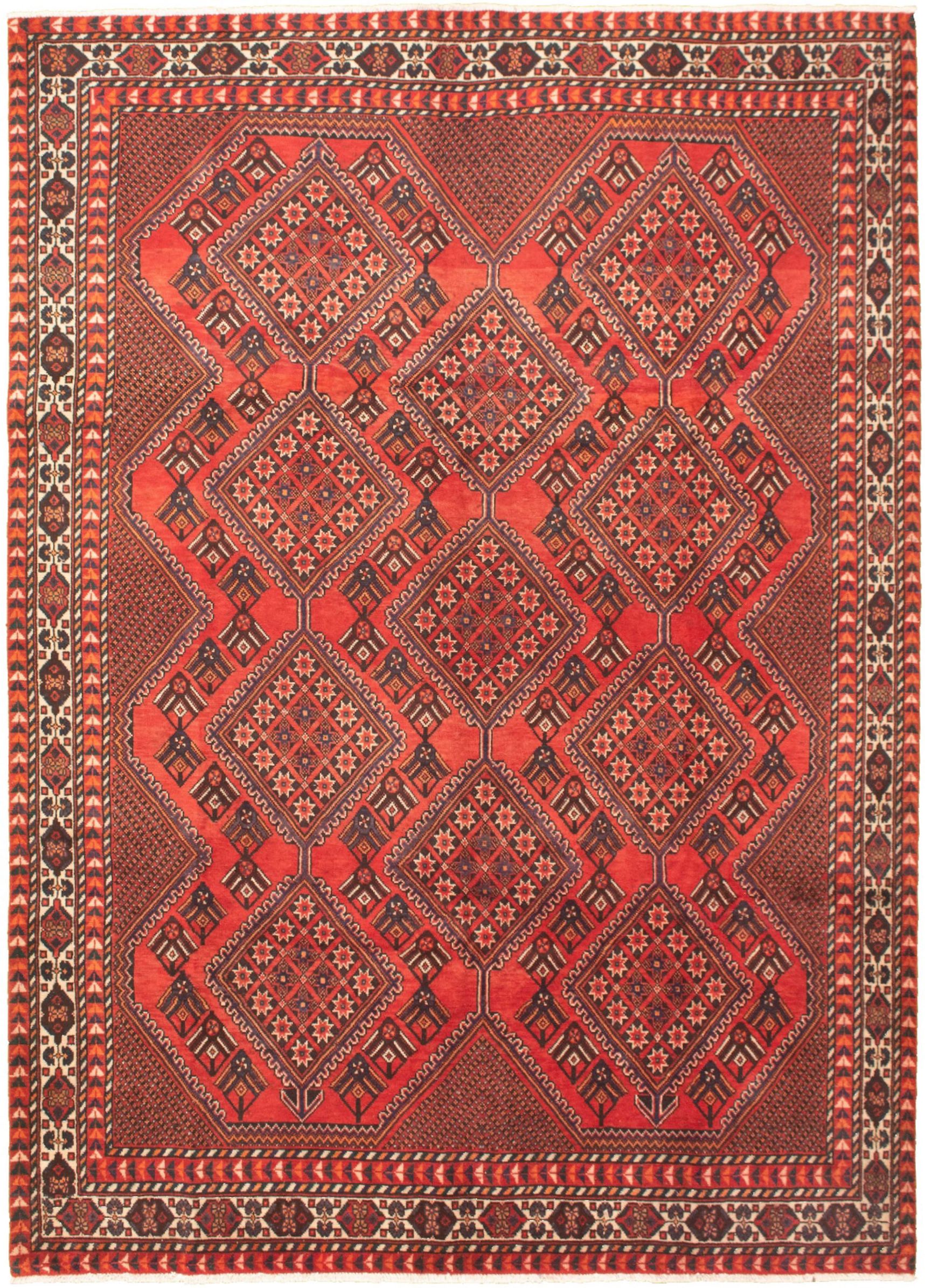 Hand-knotted Authentic Turkish Dark Copper Wool Rug 6'8" x 9'9" Size: 6'8" x 9'9"  