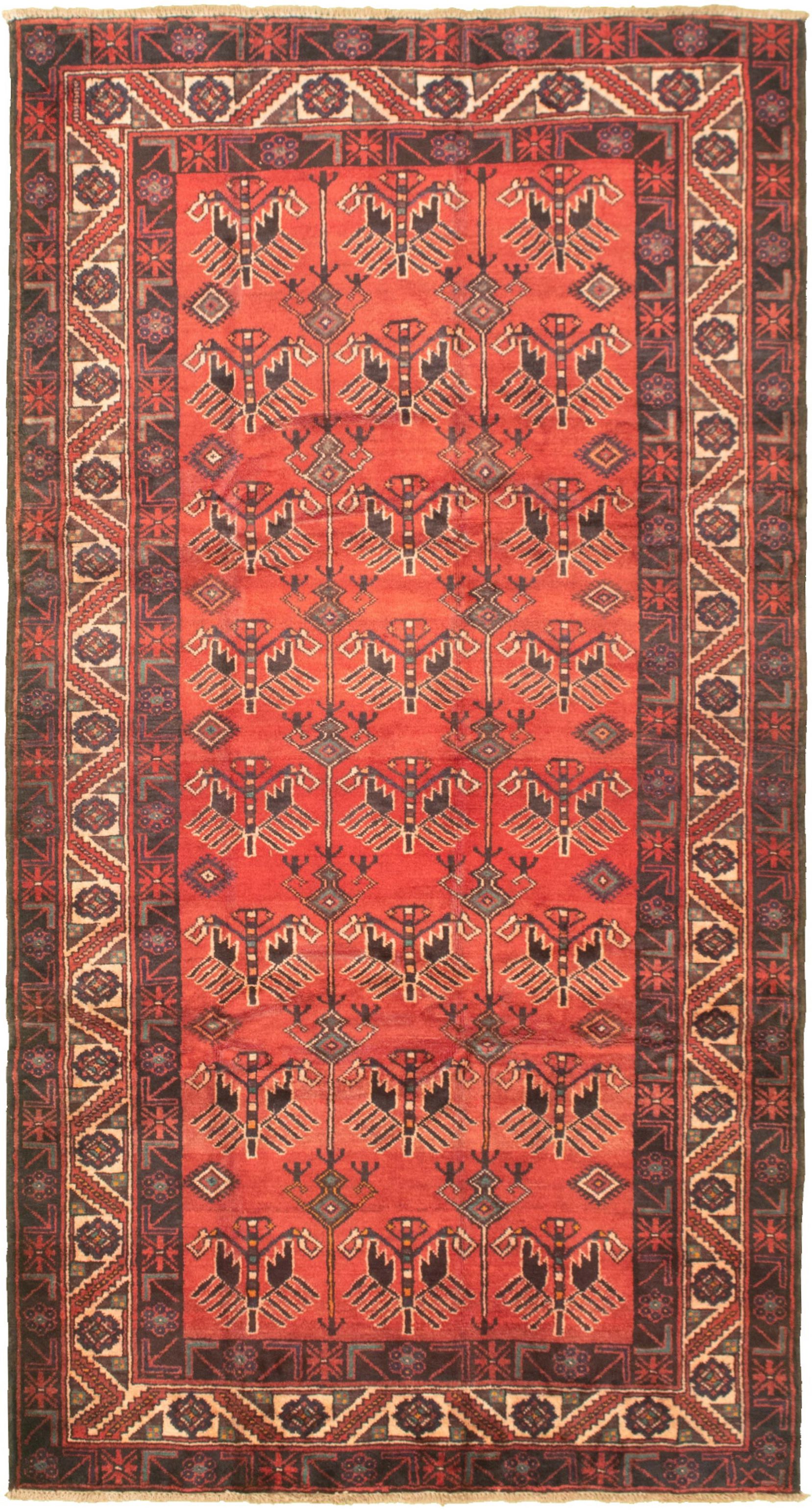 Hand-knotted Authentic Turkish Dark Copper Wool Rug 4'11" x 9'7" Size: 4'11" x 9'7"  