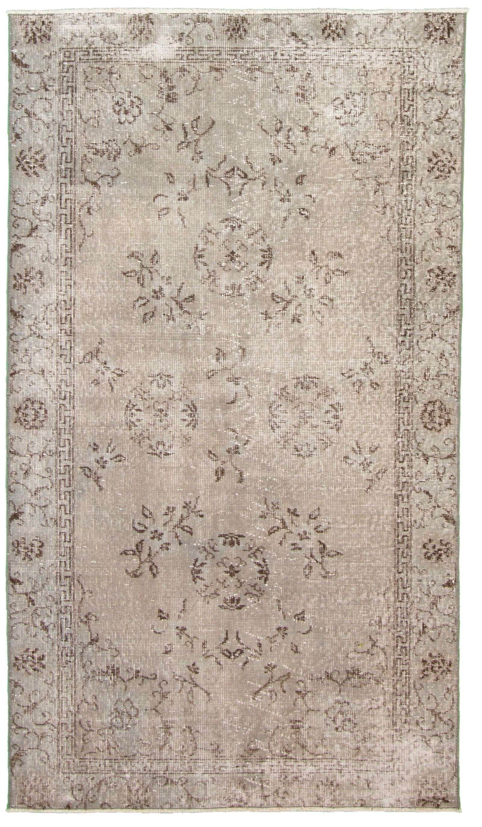 Hand-knotted Antalya Vintage   Rug 3'8" x 6'8" Size: 3'8" x 6'8"  