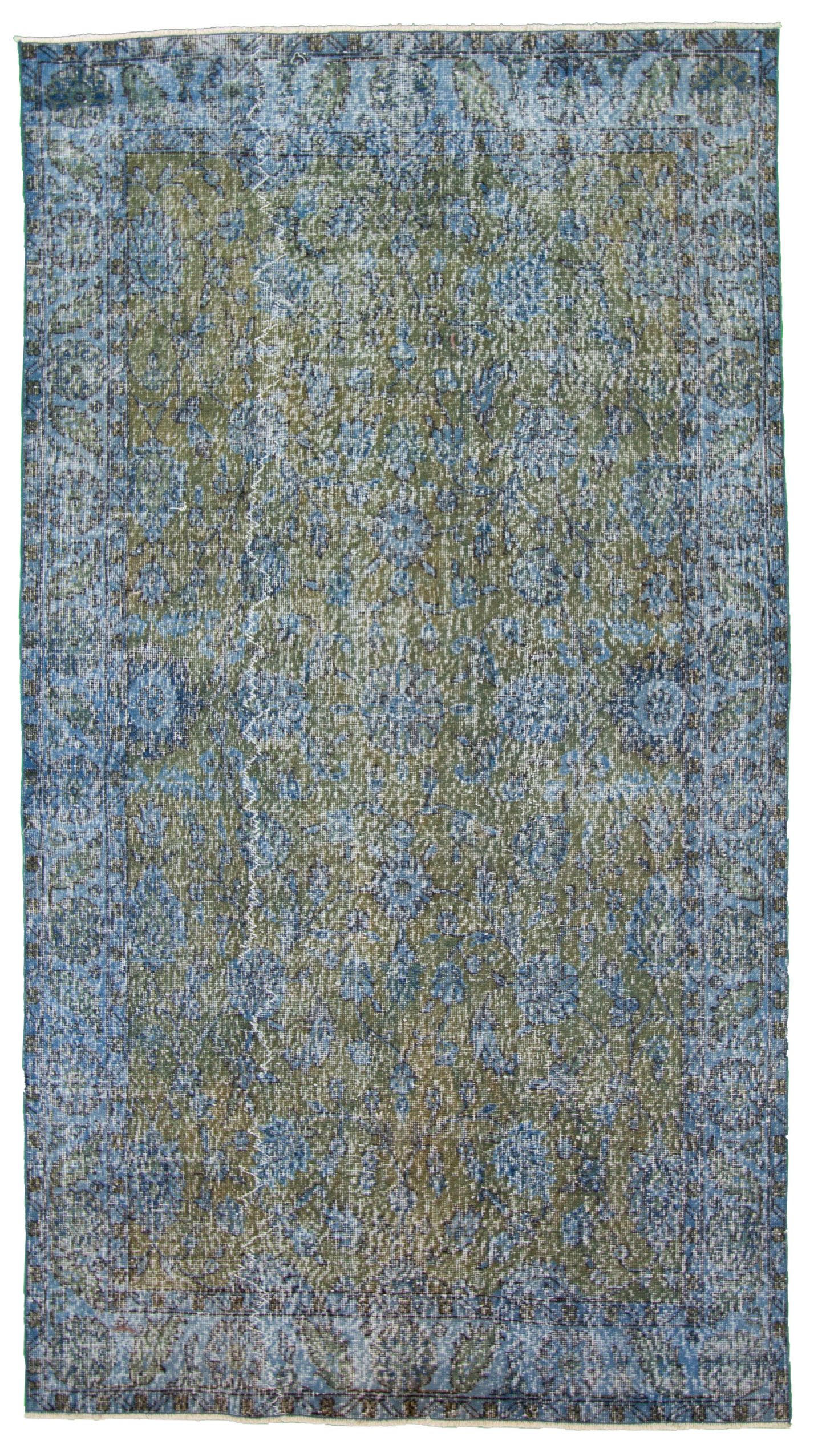 Hand-knotted Color Transition  Rug 5'1" x 8'11" Size: 5'1" x 8'11"  