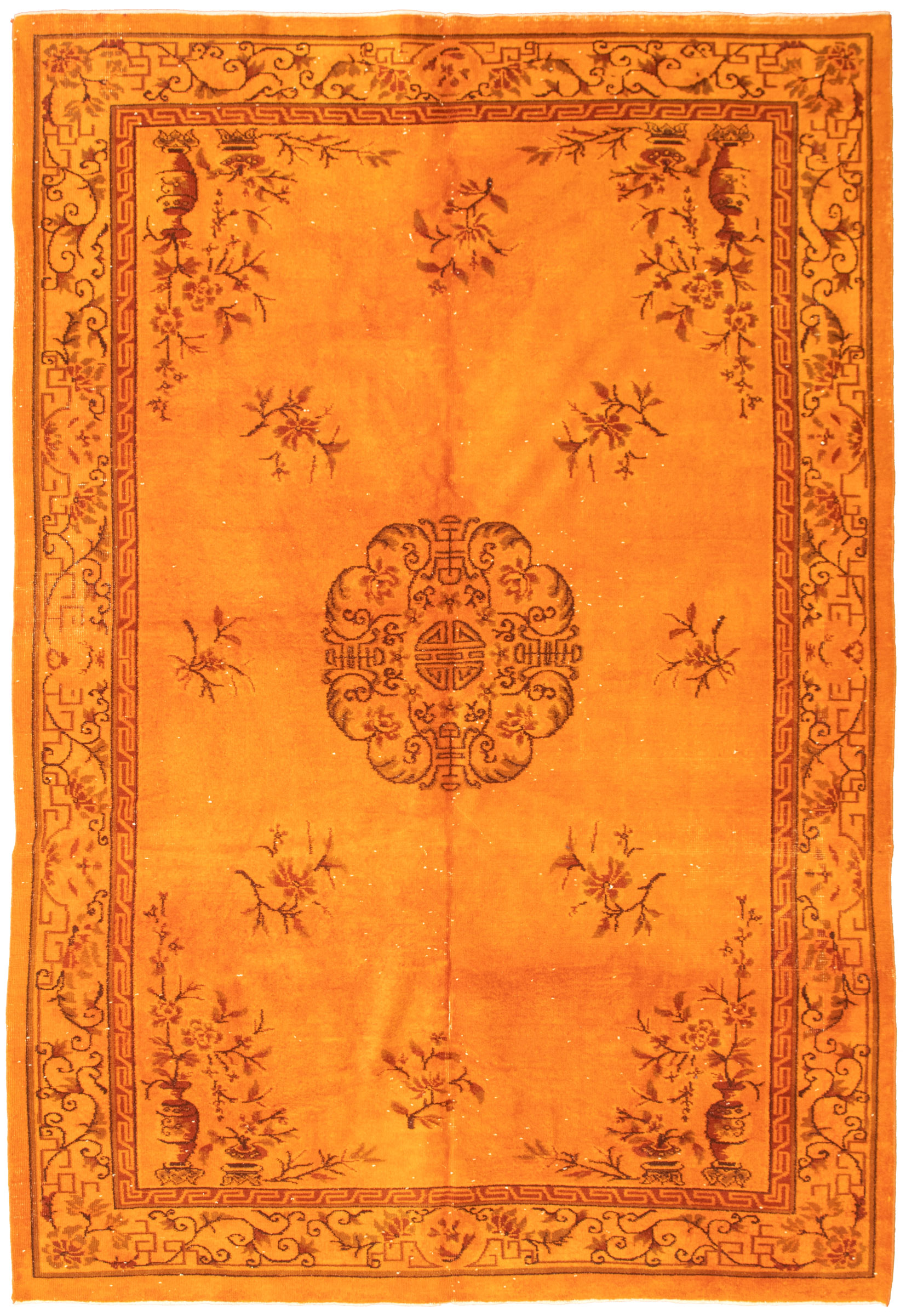 Hand-knotted Color Transition   Rug 7'1" x 10'4" Size: 7'1" x 10'4"  