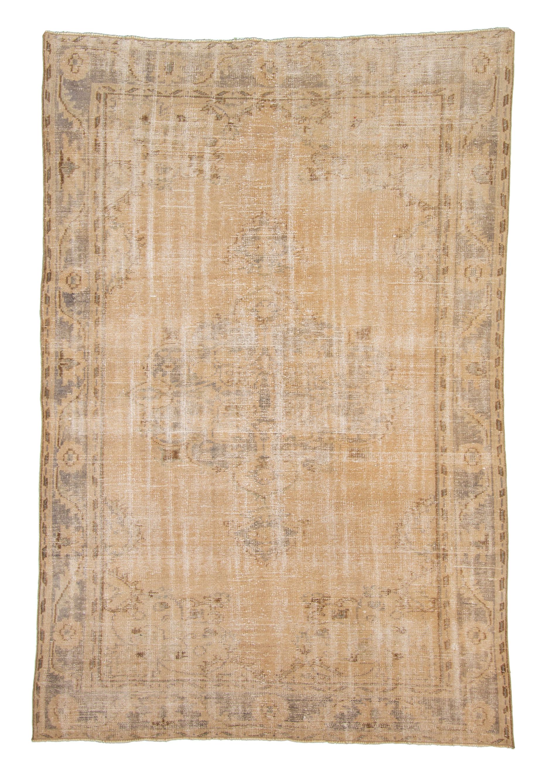 Hand-knotted Antalya Vintage   Rug 9'0" x 6'0" Size: 9'0" x 6'0"  
