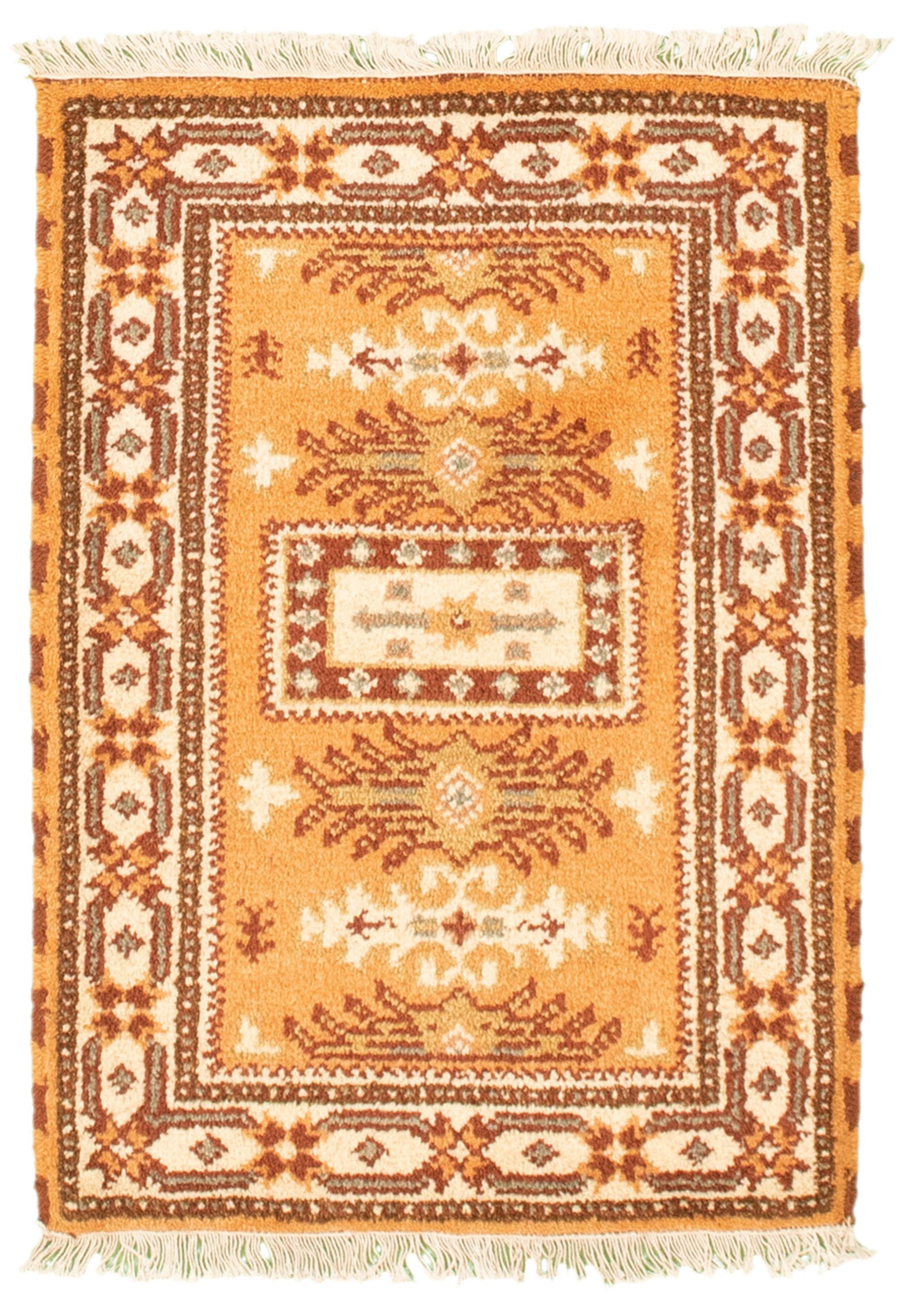 Hand-knotted Royal Kazak Copper Cotton Rug 2'1" x 3'0" (14) Size: 2'1" x 3'0"  