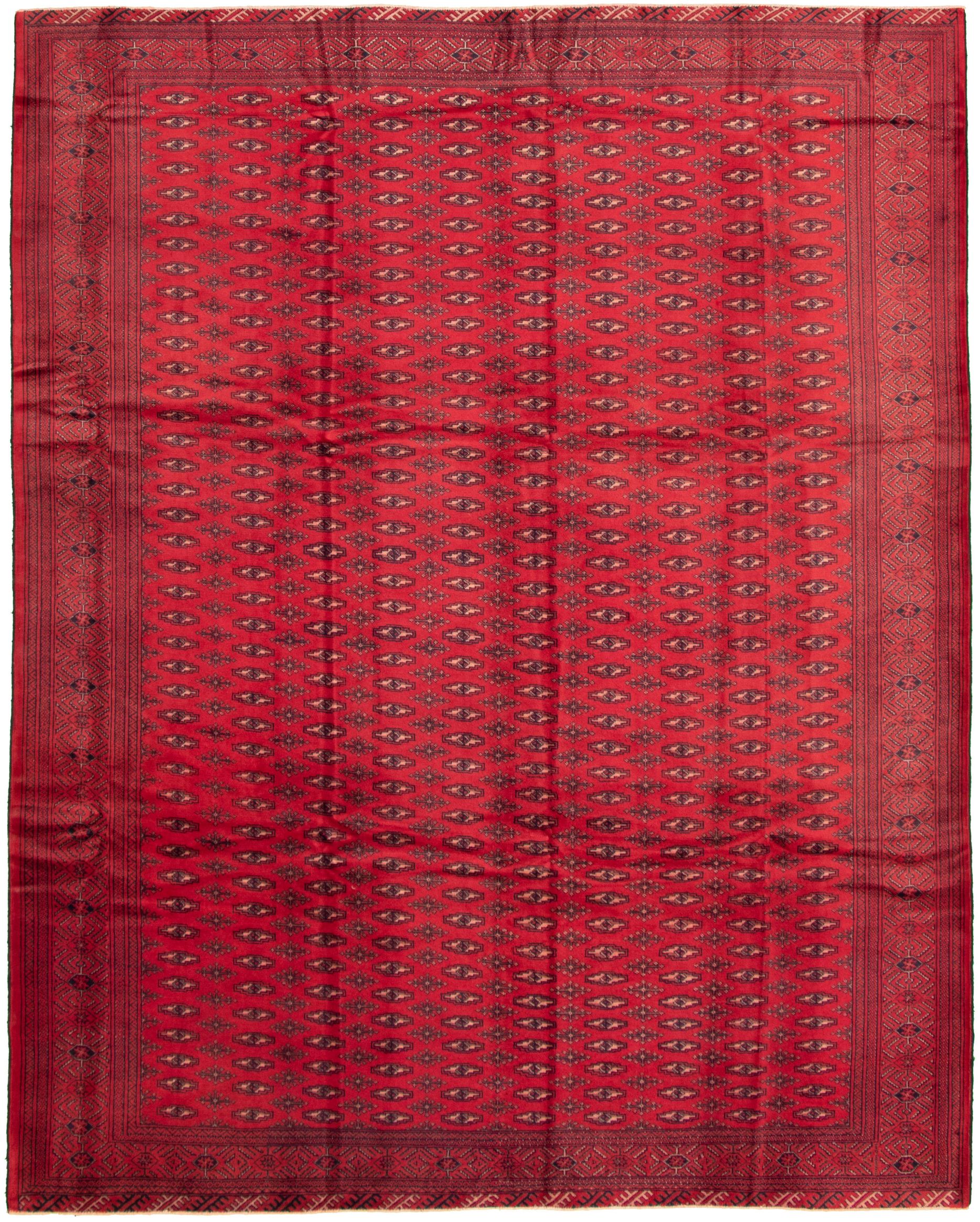 Hand-knotted Khal Mohammadi Red Wool Rug 8'5" x 10'7" Size: 8'5" x 10'7"  