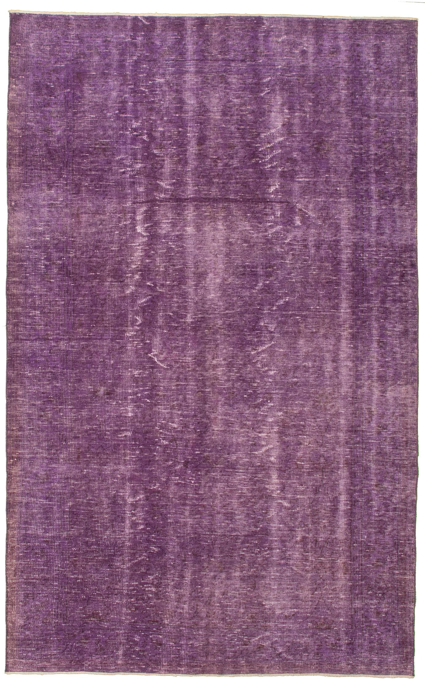 Hand-knotted Color Transition Indigo Wool Rug 5'10" x 9'6" Size: 5'10" x 9'6"  